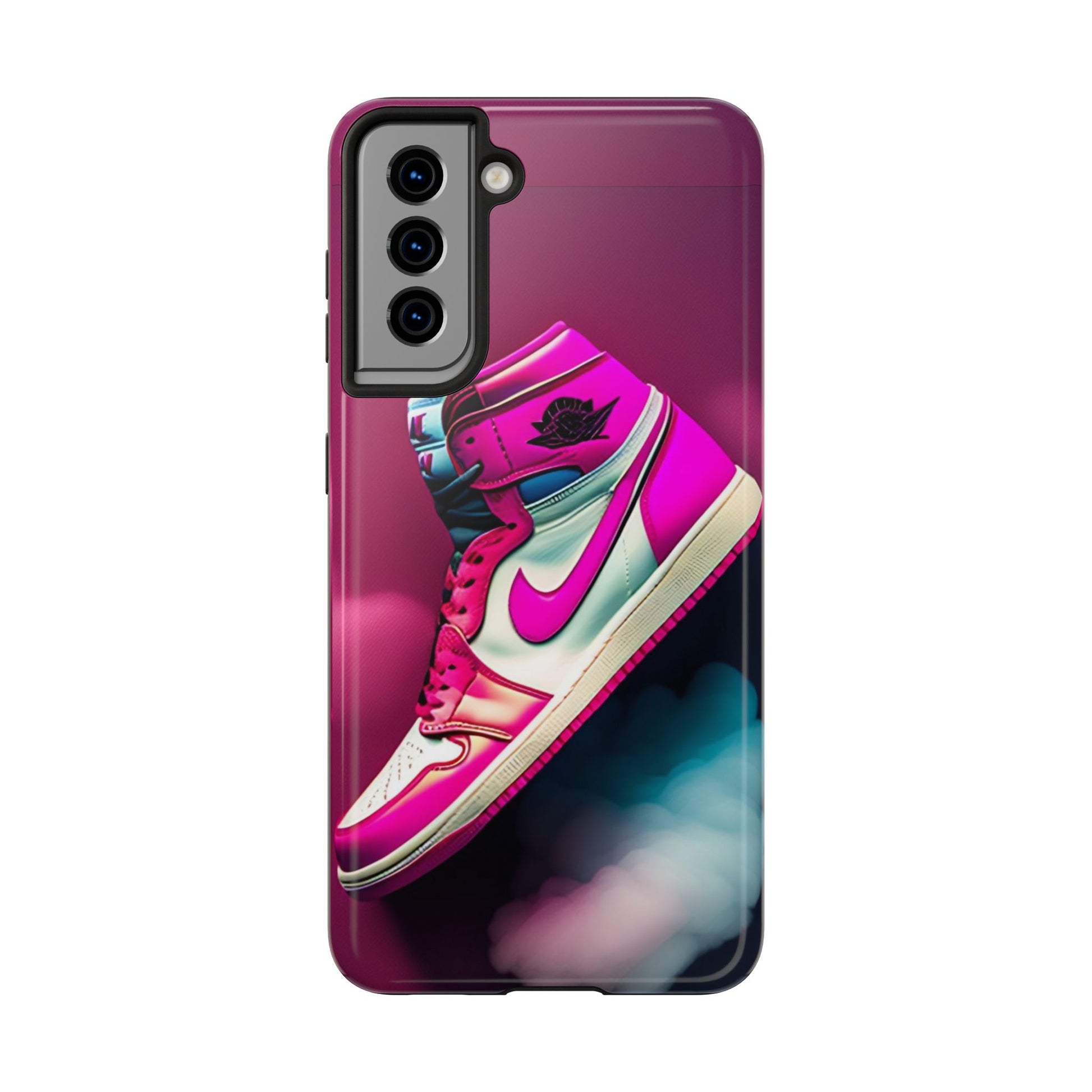 Pink Jordan Sneakers Phone Cases for iPhones & Samsung Phones