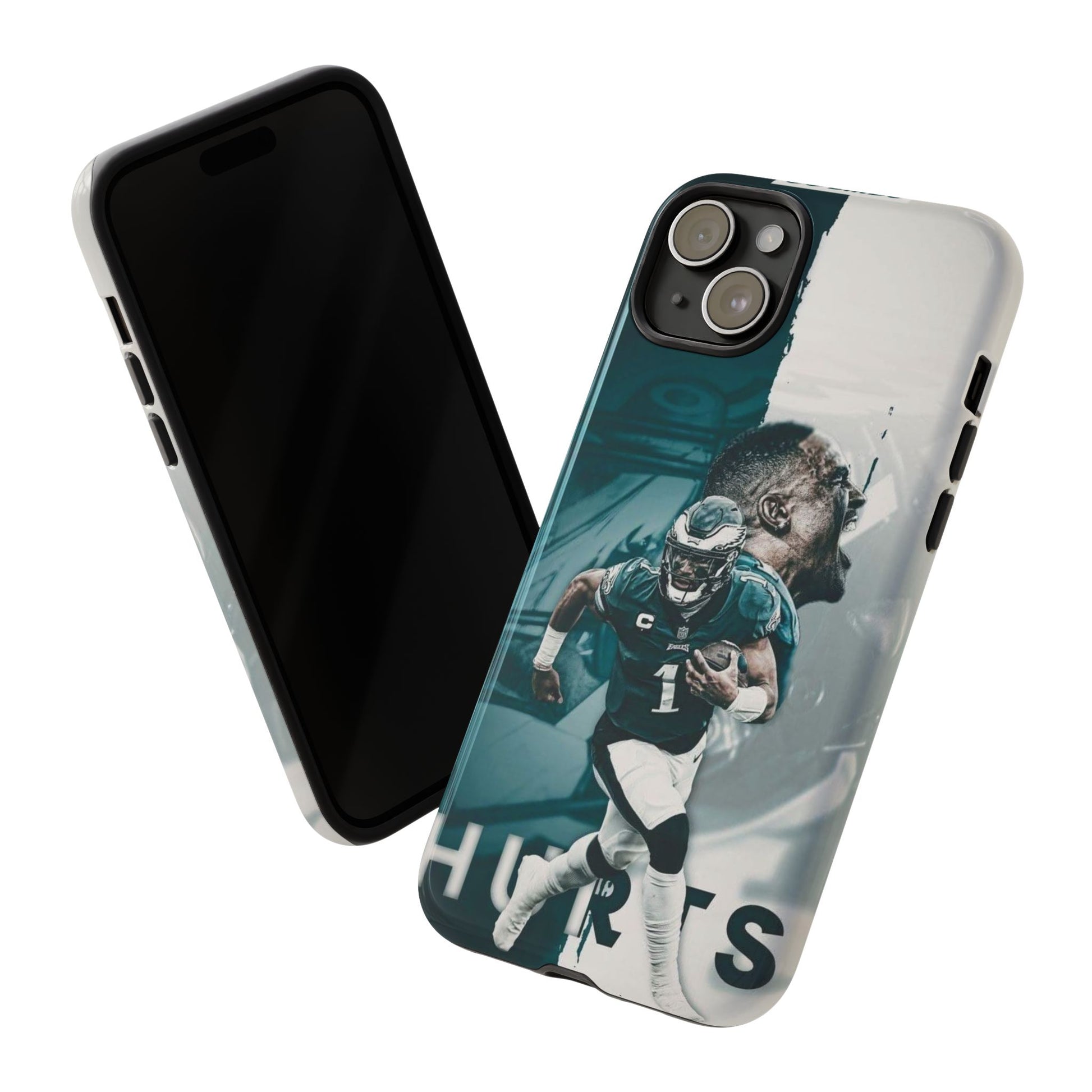 Jalen Hurts Eagles Football Tough Cases for iPhones, Samsung, and Pixel