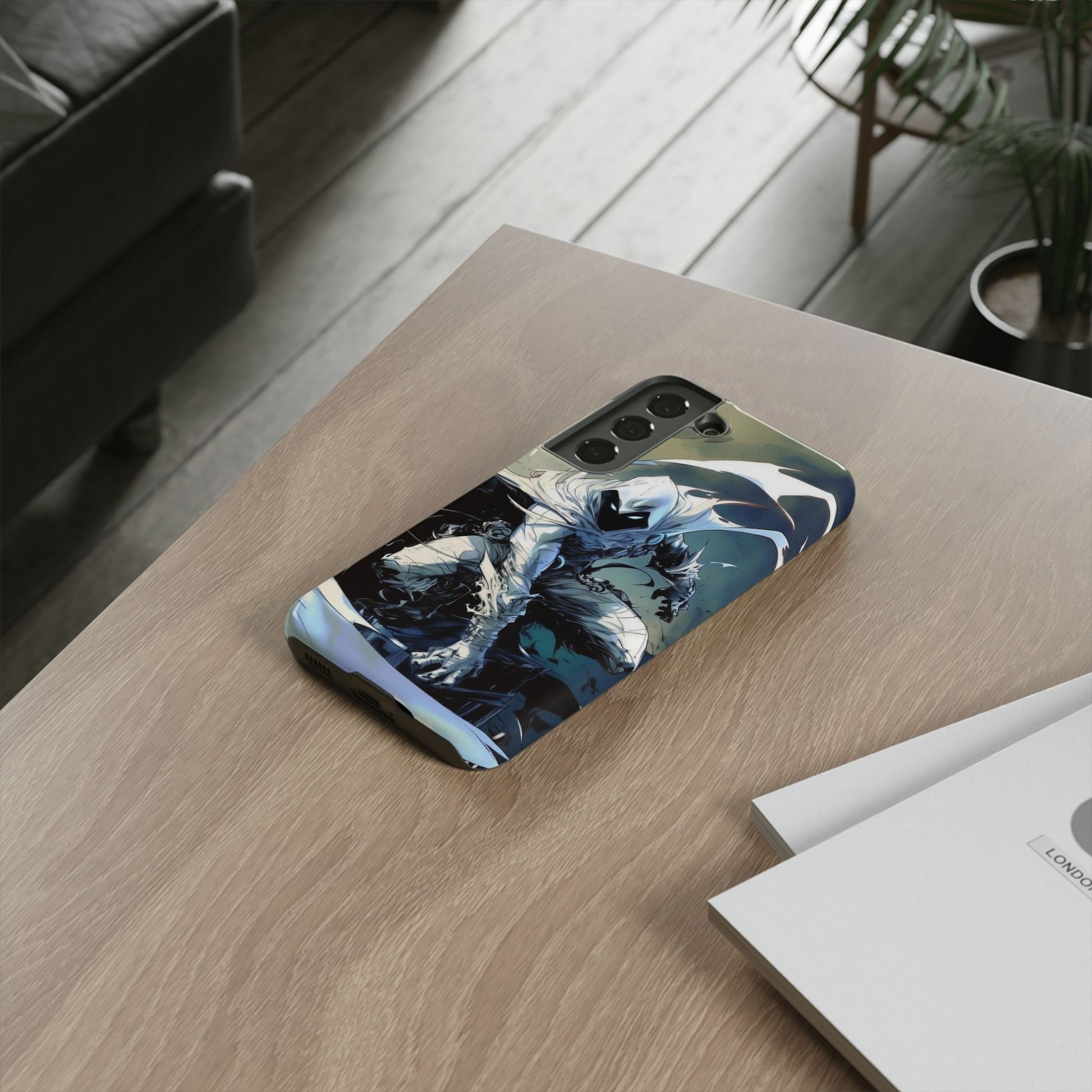 Moon Knight Tough Cases for iPhones, Samsung, and Pixel