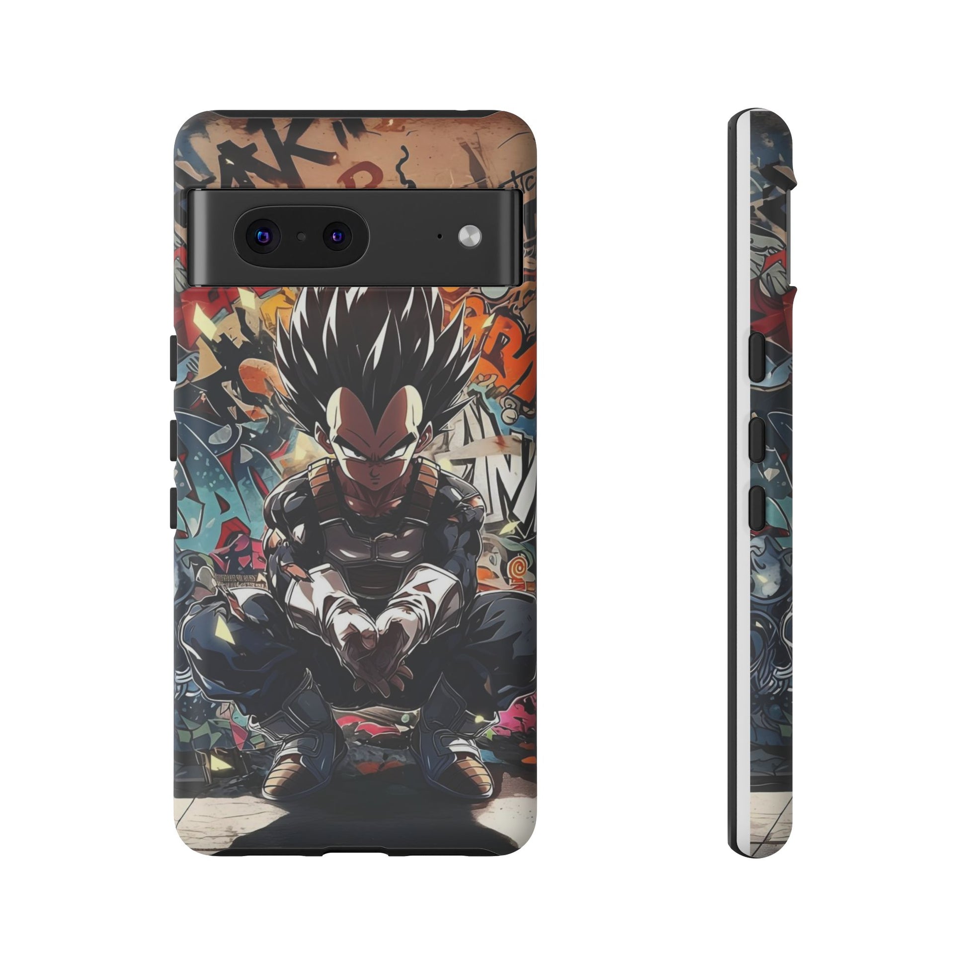 Anime Vegeta Dragon ball Z Tough Cases for iPhones, Samsung, and Pixel