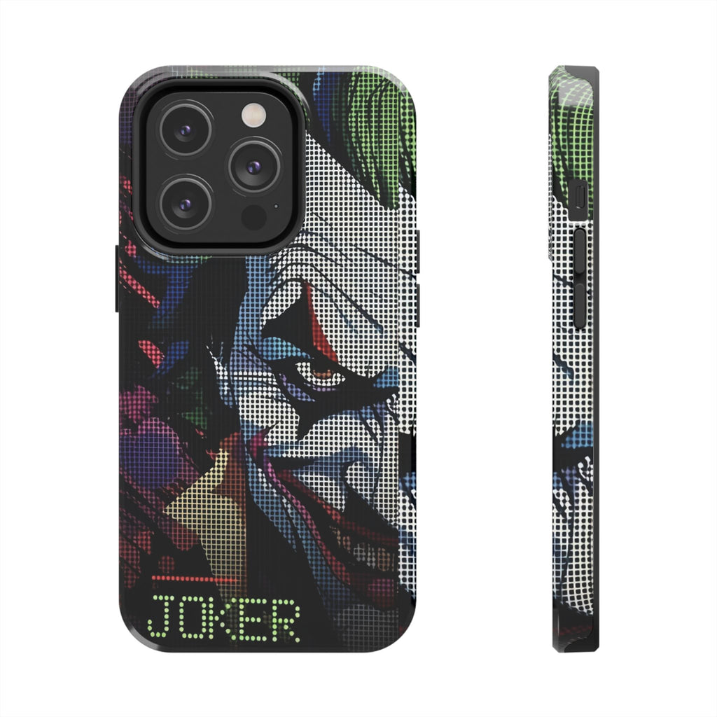 Digital Joker Comic Book Themed Phone Cases for Iphones & Samsung Phones