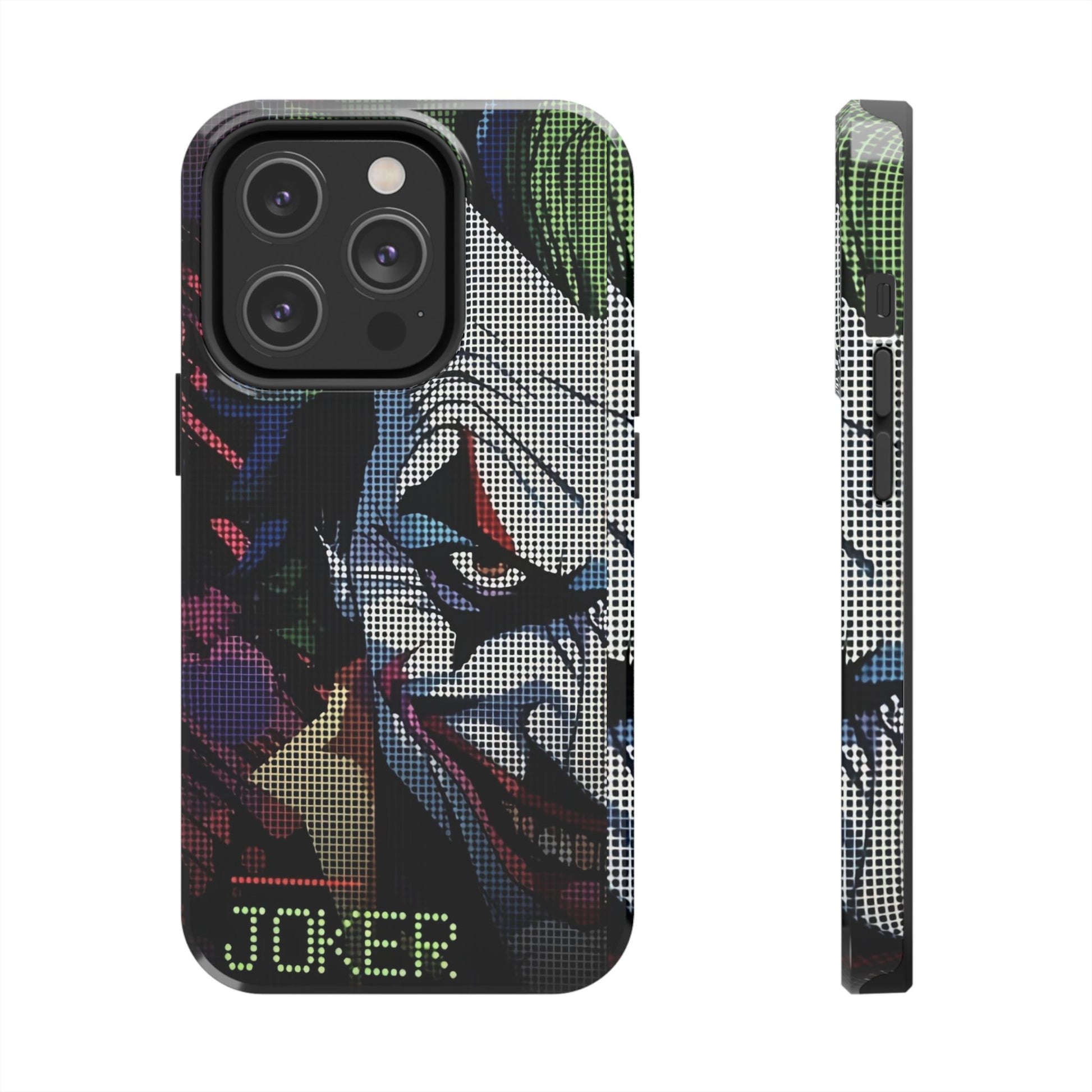 Digital Joker Comic Book Themed Phone Cases for Iphones & Samsung Phones