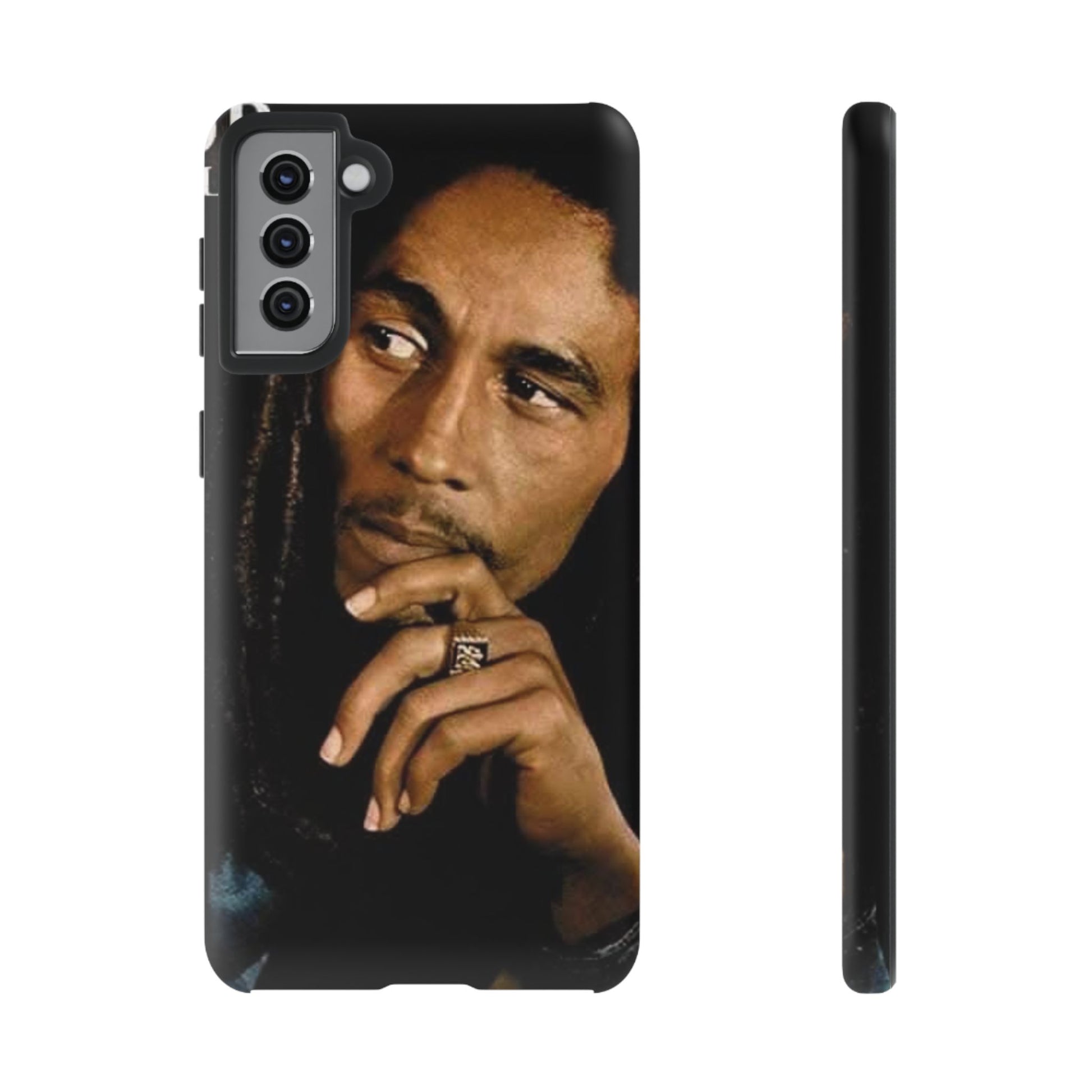 Marley Reggae Tough Cases for iPhones, Samsung, and Pixel