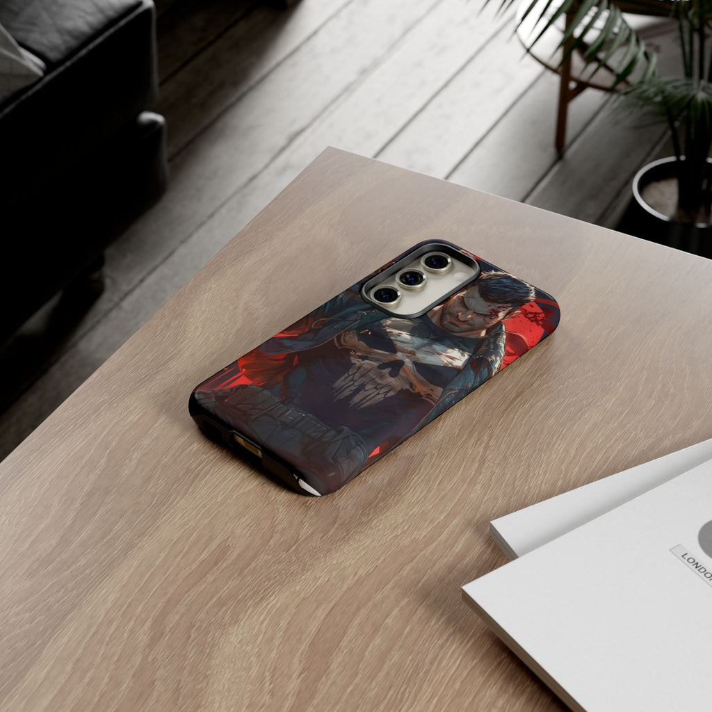 Punisher Tough Cases for iPhones, Samsung, and Pixel