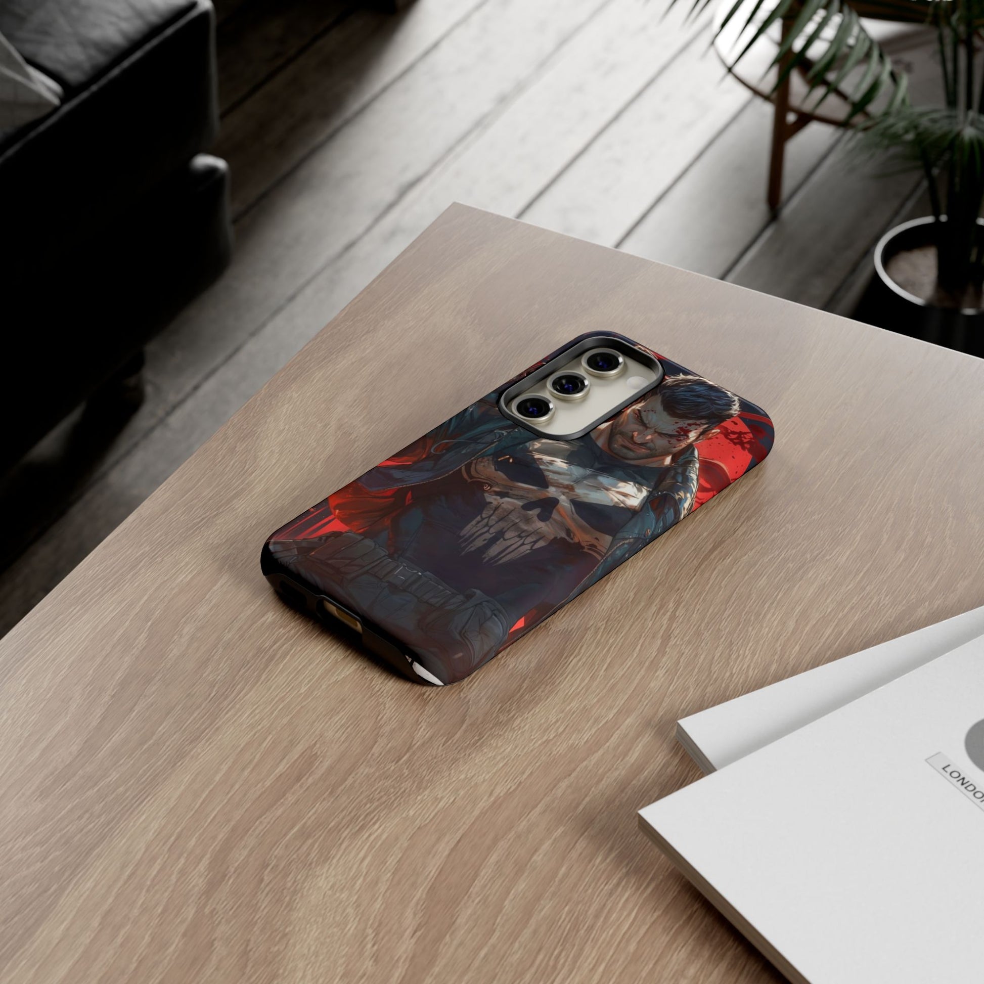 Punisher Tough Cases for iPhones, Samsung, and Pixel