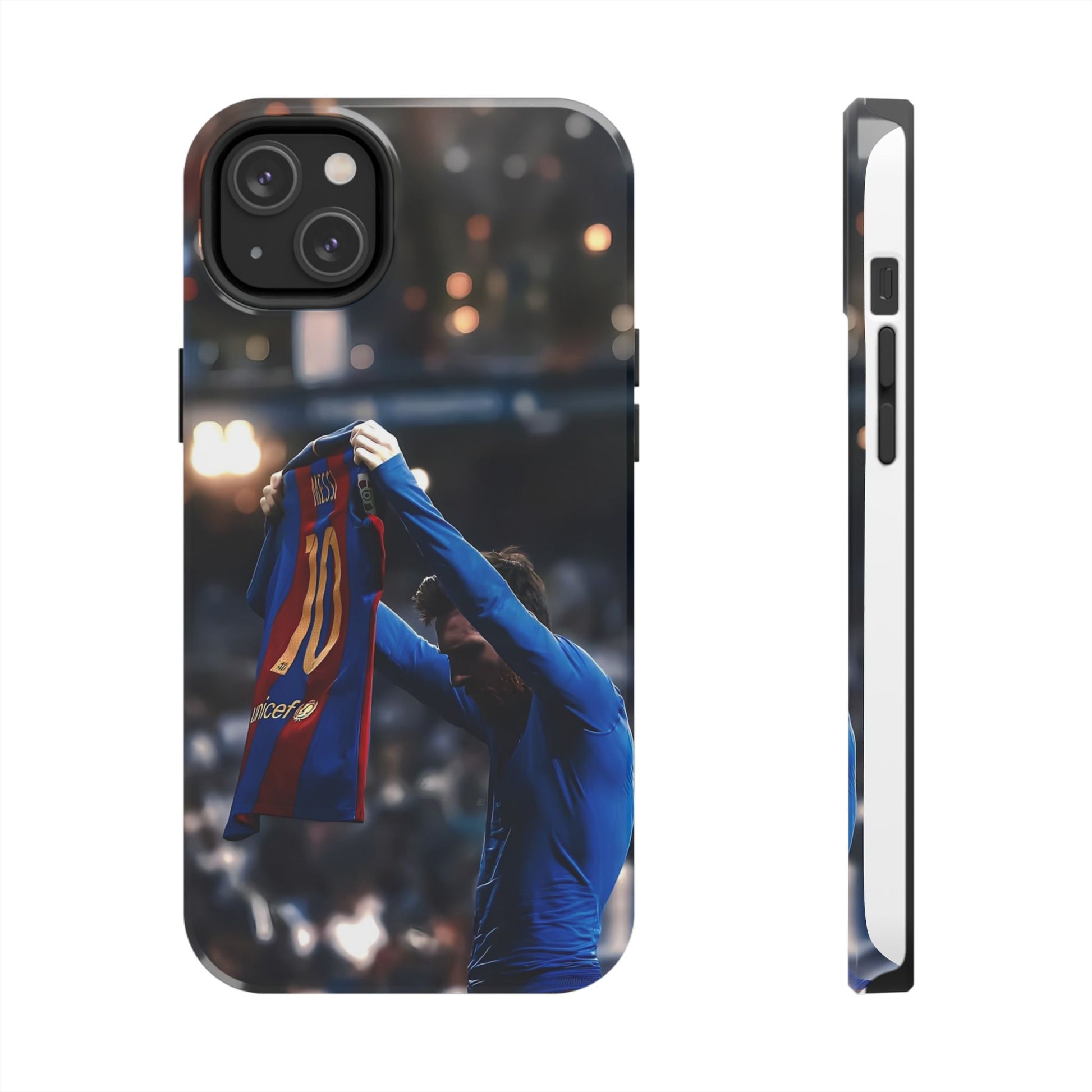 Soccer Champ Messi Tough Phone Cases for Iphones & Samsung Phones Durable