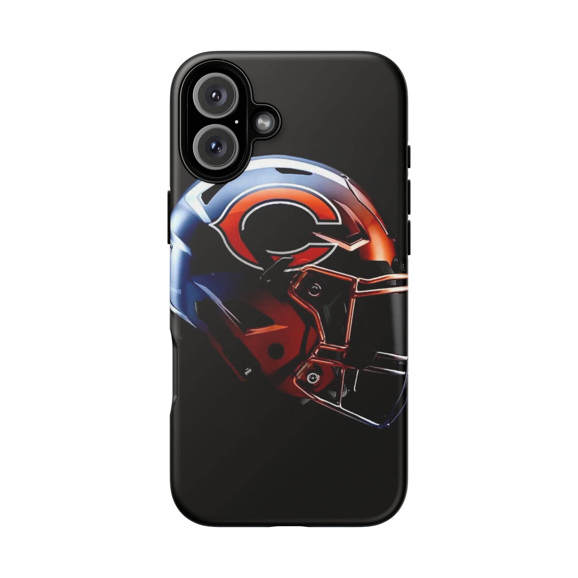 Football Helmet Chicago Bears Phone Case, Tough Cases for iPhones, Samsung, and Pixel