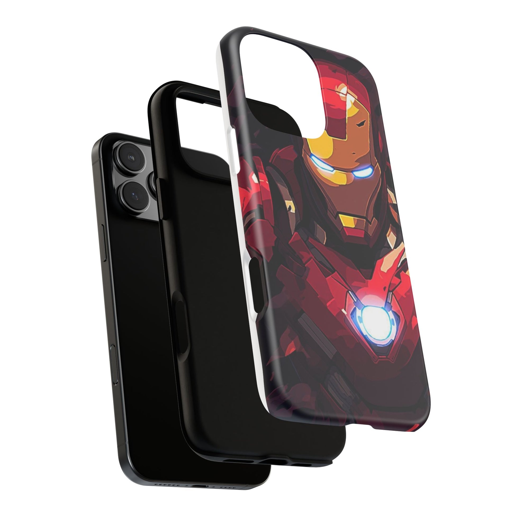 Invincible Iron Man Tough Cases for iPhones, Samsung, and Pixel