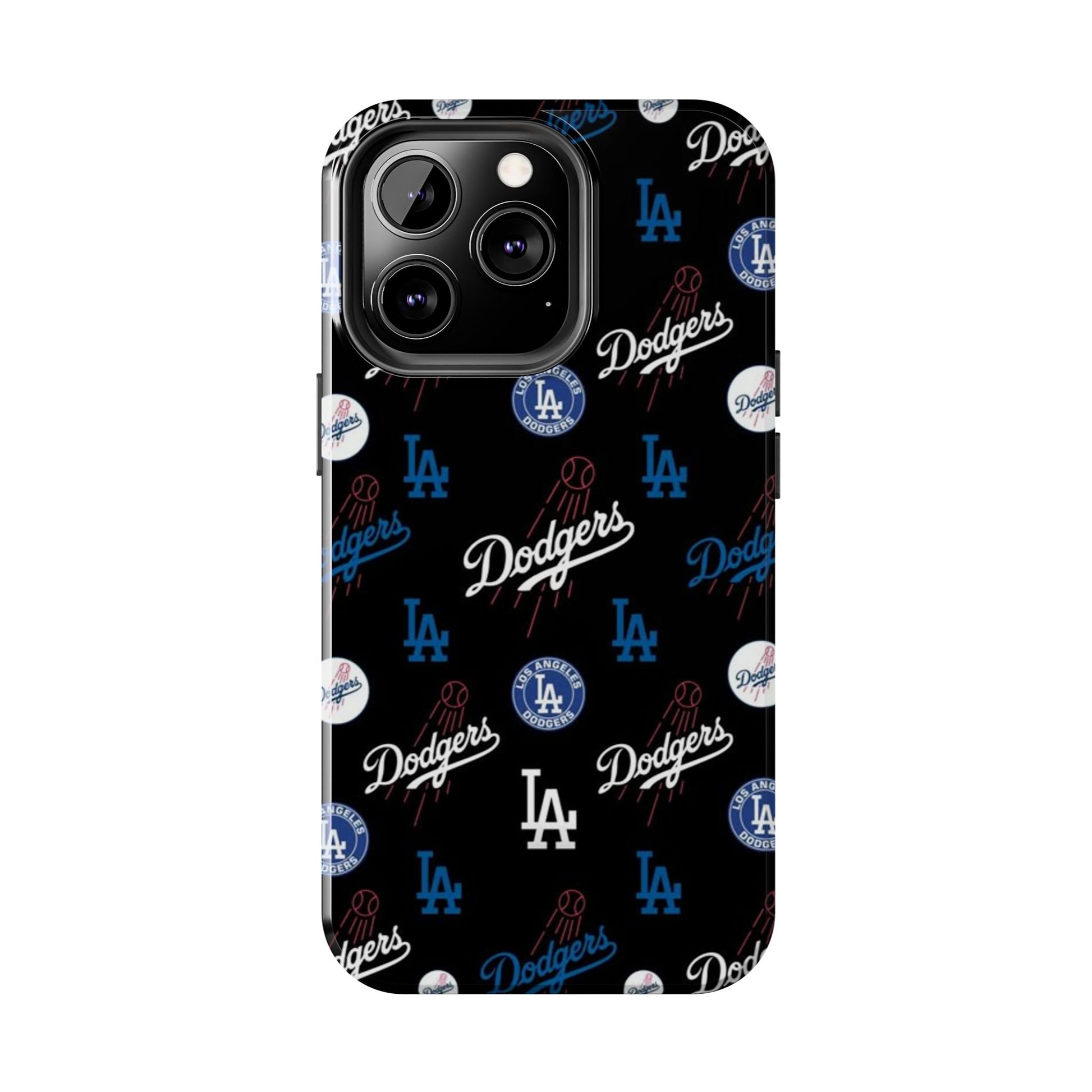 Dodgers Baseball Pattern Phone Cases for Iphones & Samsung Phones Durable