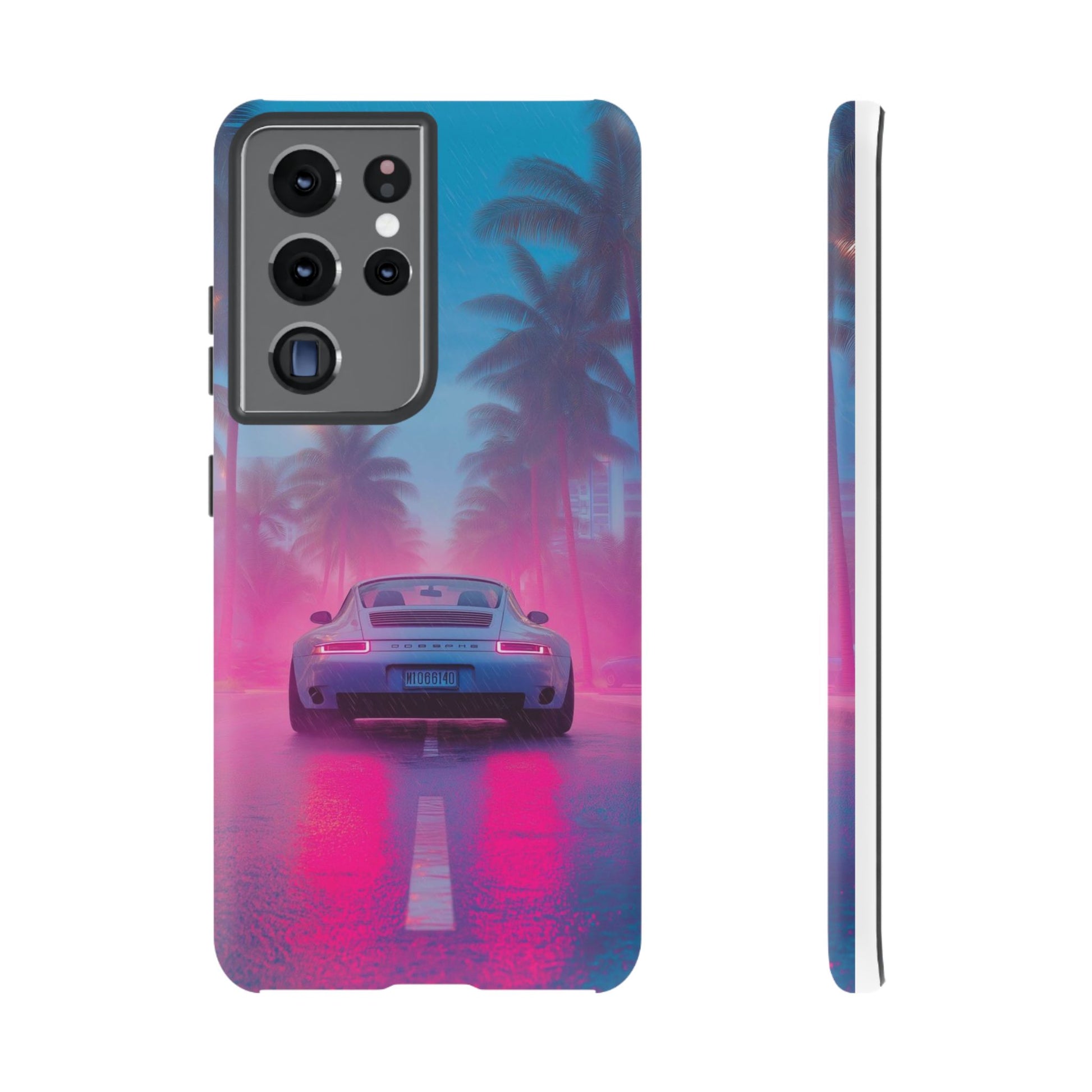 Miami Vice Porsche Phone Case for iPhone, Samsung Galaxy, & Pixel Phones