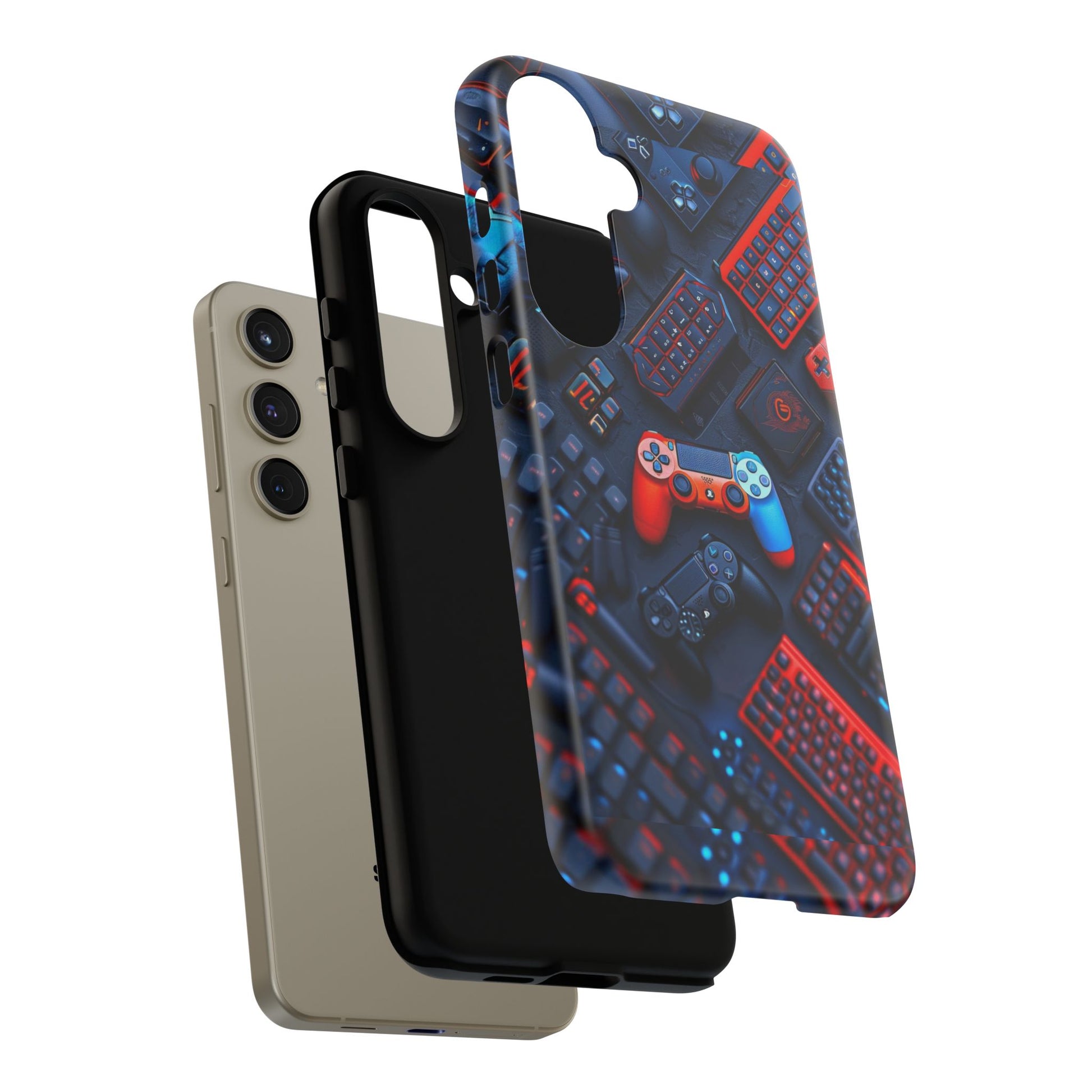 Gamer Themed Controllers Tough Cases for iPhones, Samsung, and Pixel