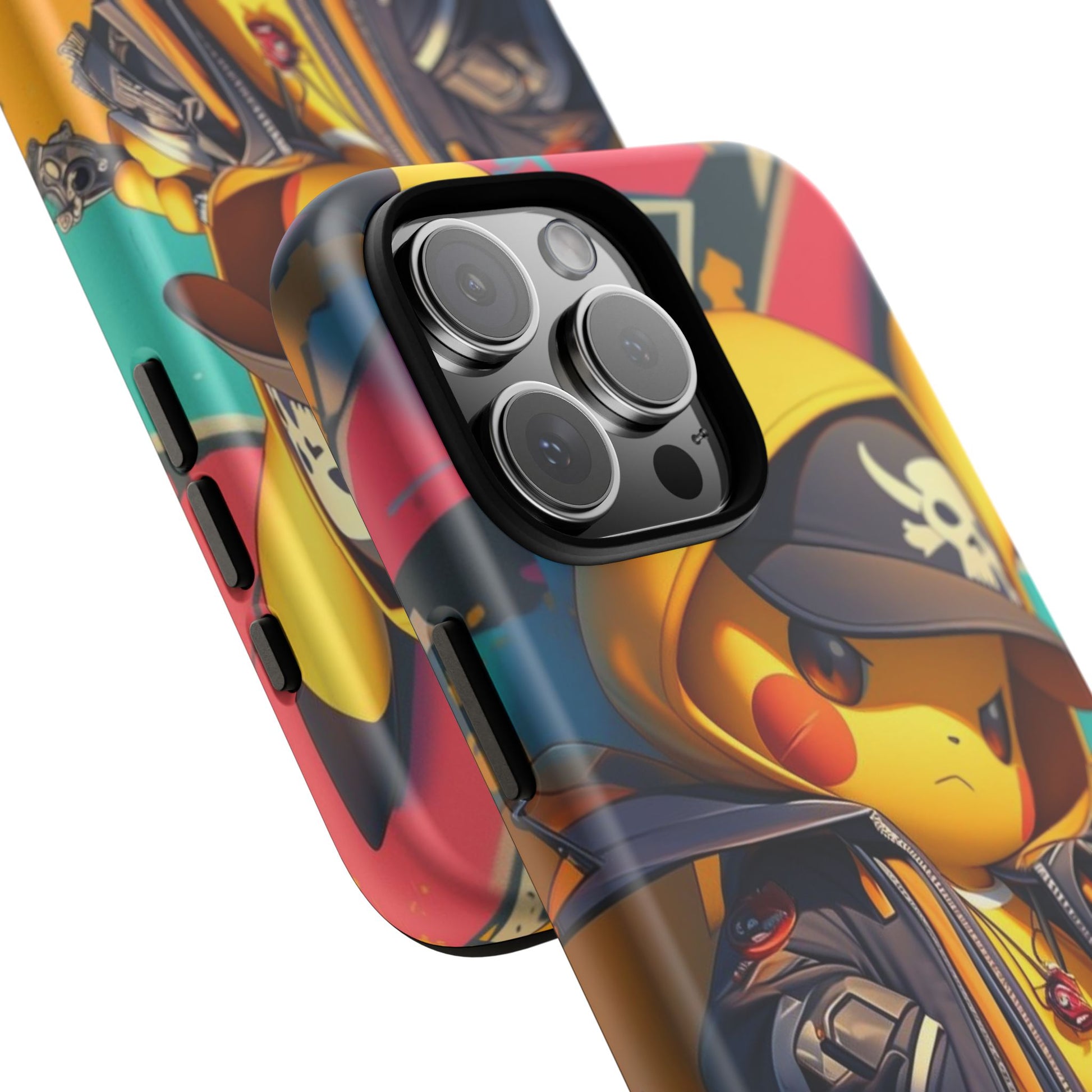 Cute Poke Bear Phone Case, Tough Cases for iPhones, Samsung, and Pixel