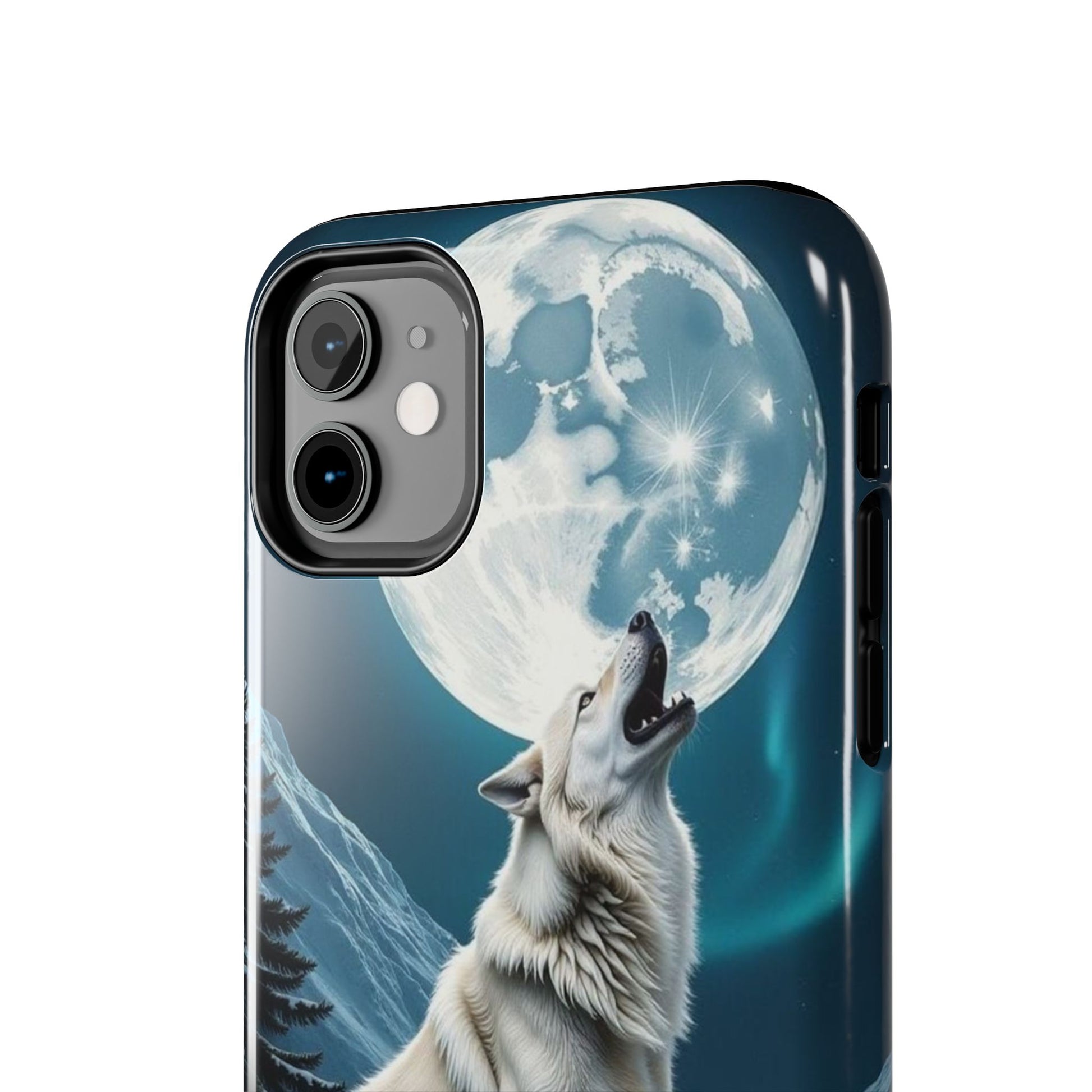 Howling Wolf Theme Phone Cases for iPhones & Samsung Phones