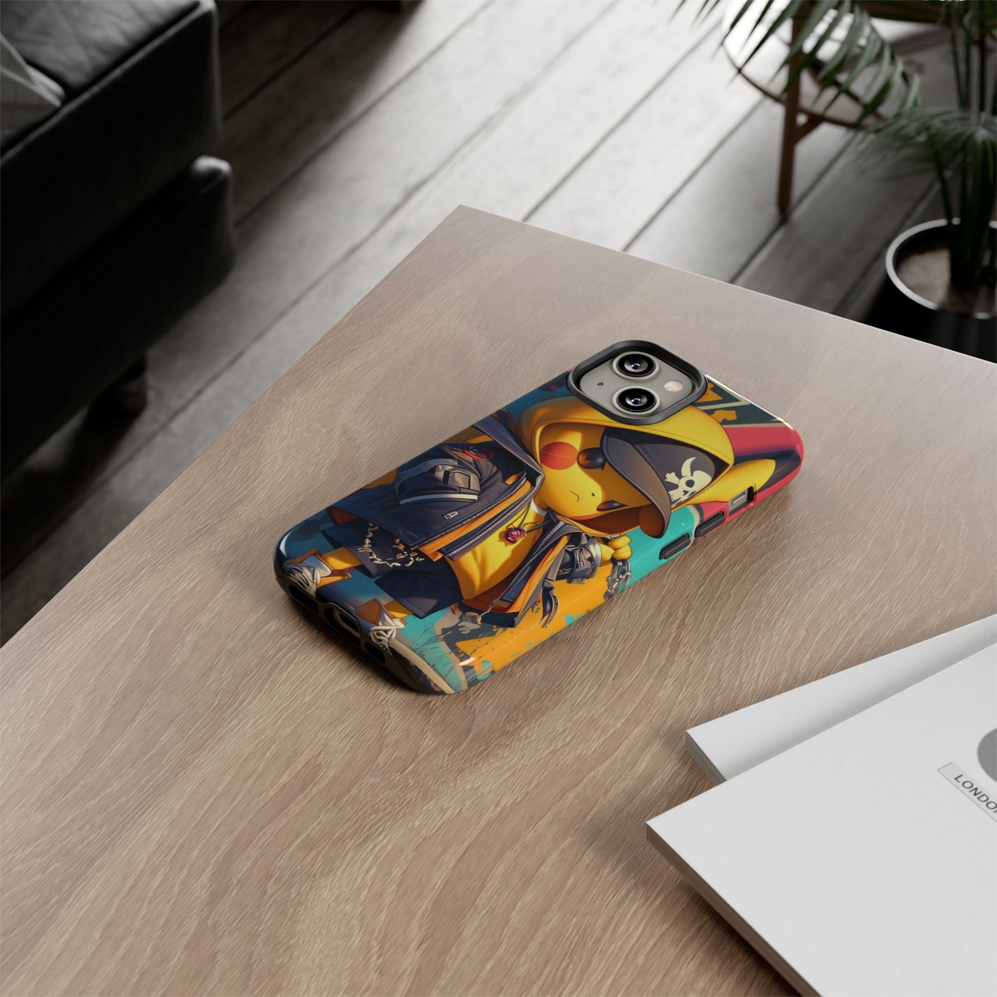 Cute Poke Bear Phone Case, Tough Cases for iPhones, Samsung, and Pixel