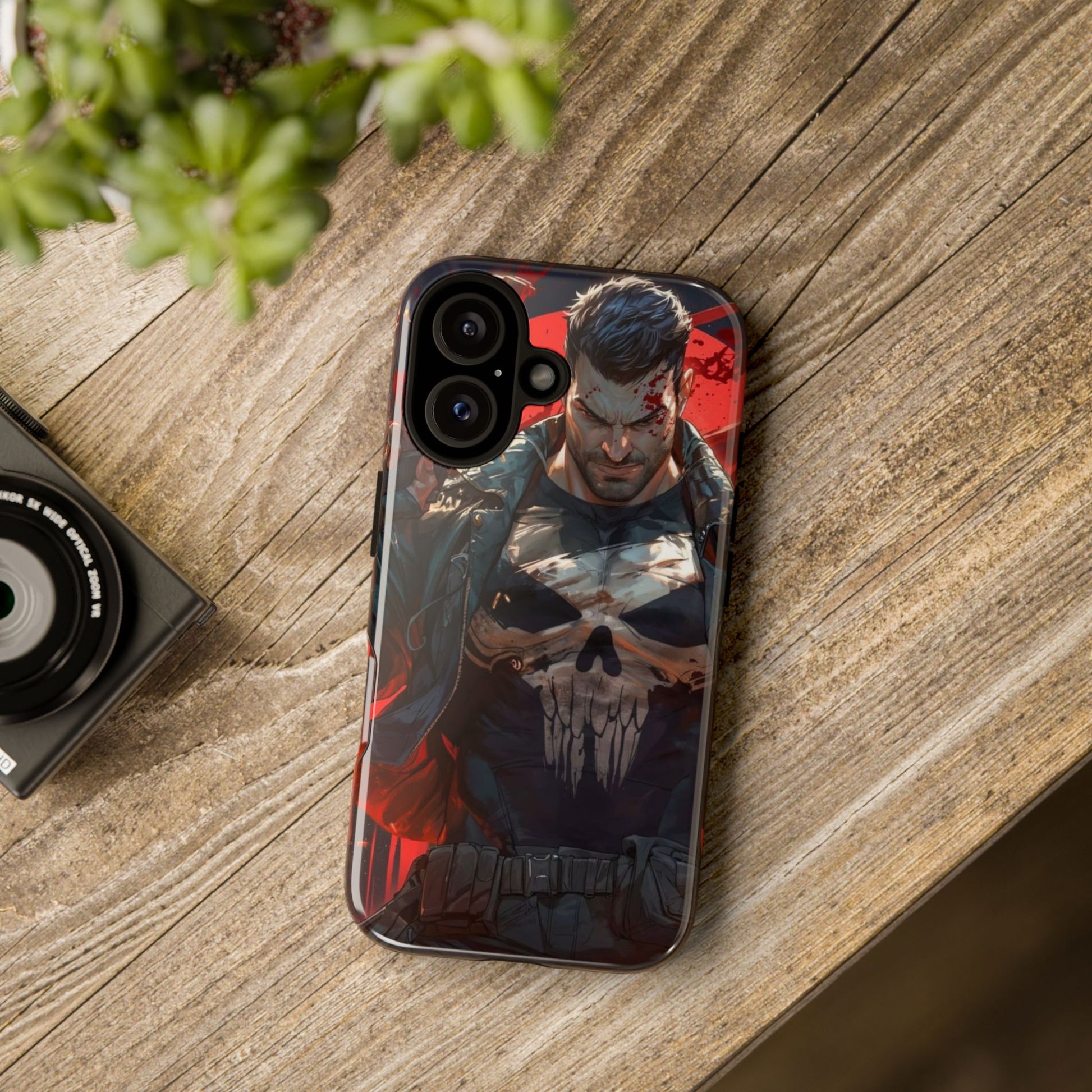 Punisher Tough Cases for iPhones, Samsung, and Pixel