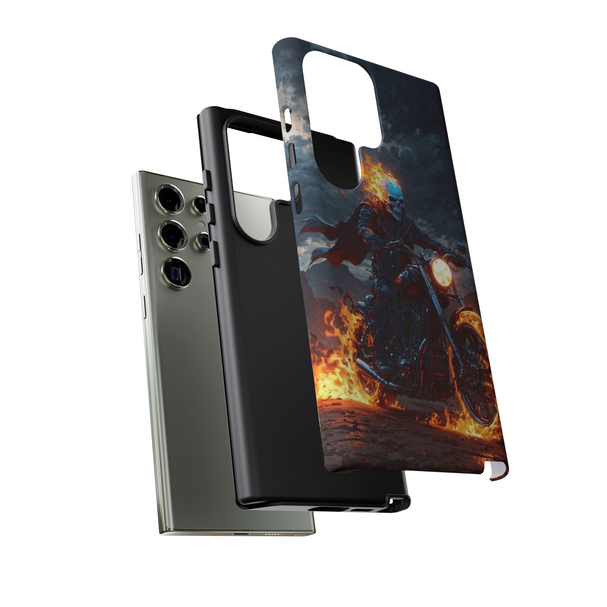 Marvel's Ghost Rider Tough Cases for iPhones, Samsung, and Pixel