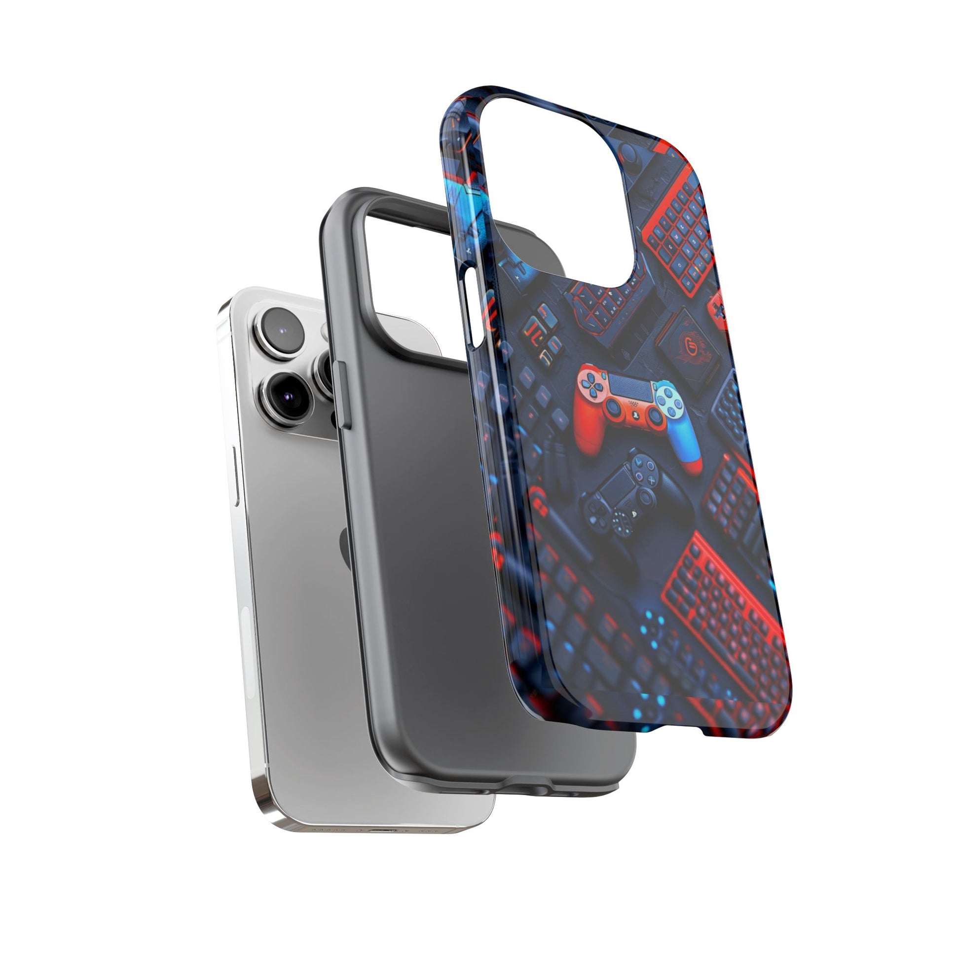 Gamer Themed Controllers Tough Cases for iPhones, Samsung, and Pixel