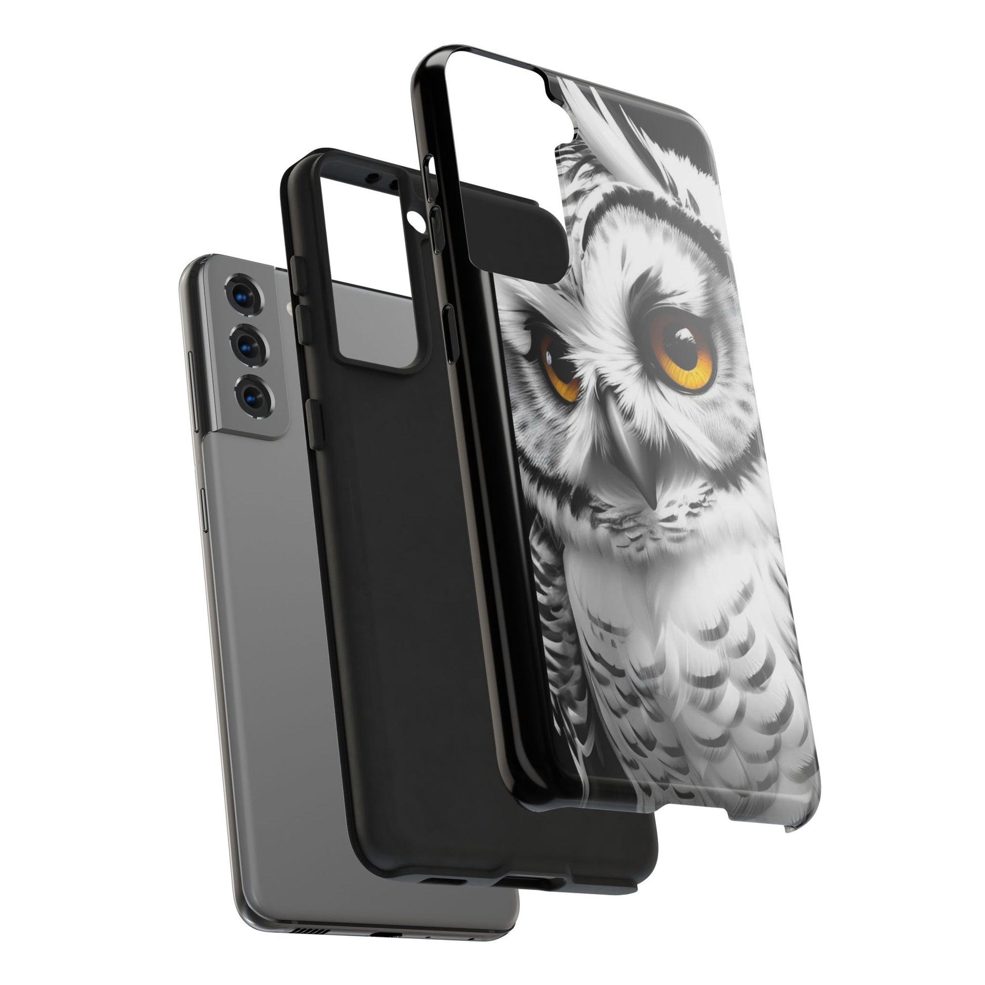 Snow Owl Phone Cases for iPhones & Samsung Phones