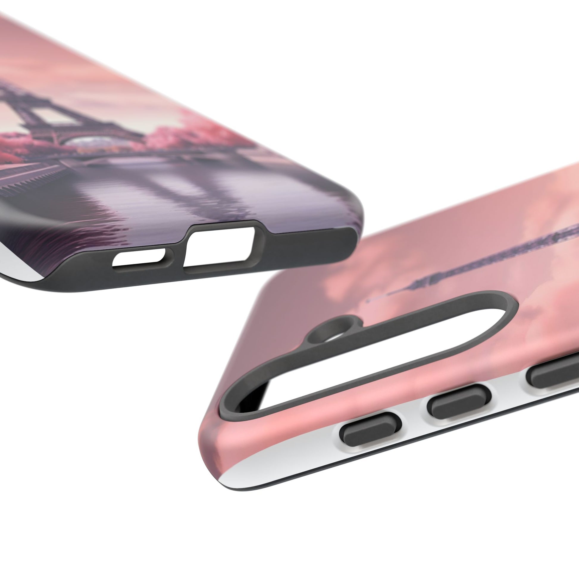 Eiffel Tower Paris Tough Cases for iPhones, Samsung, and Pixel