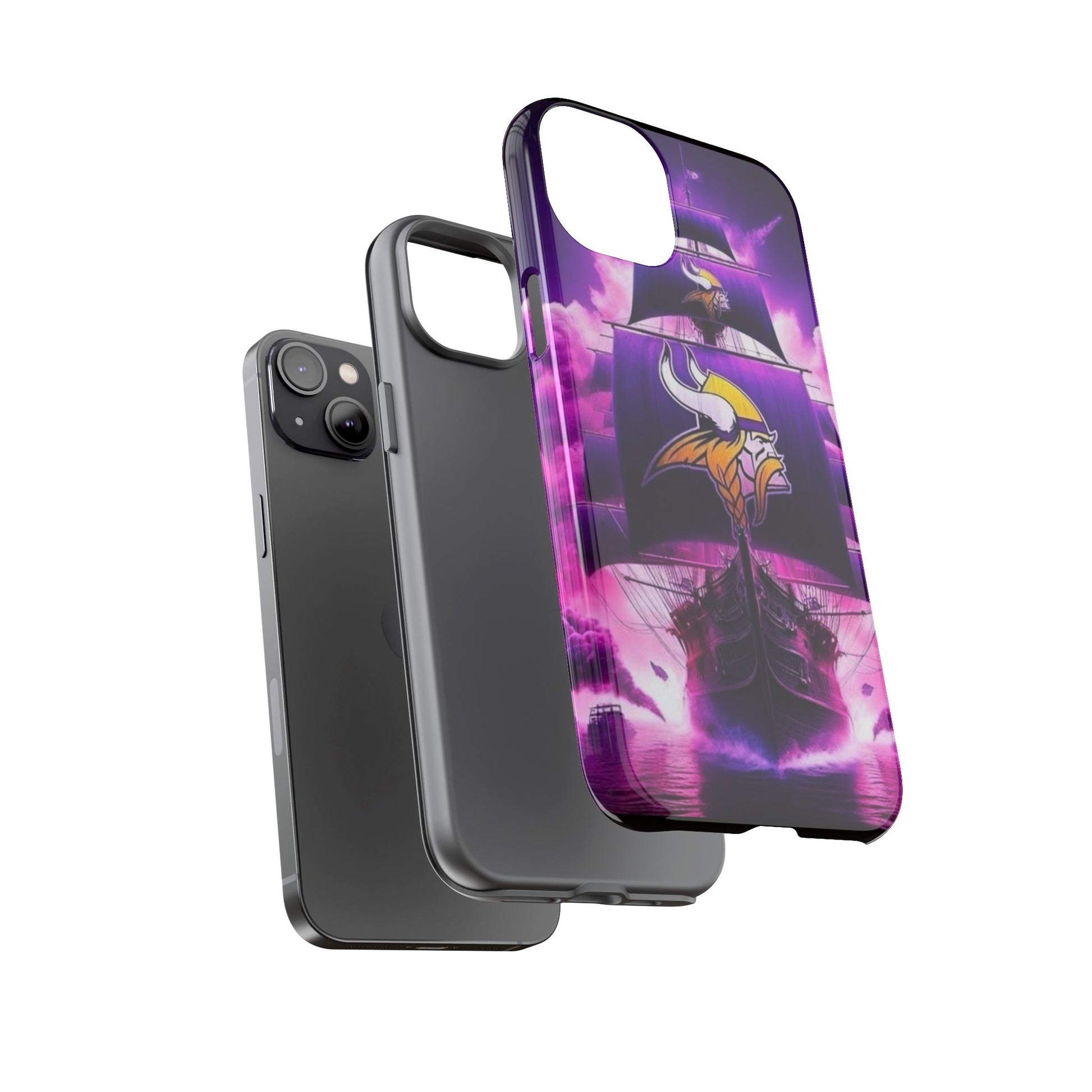 Minnesota Vikings Ship Football Phone Case, Tough Cases for iPhones, Samsung, and Pixel