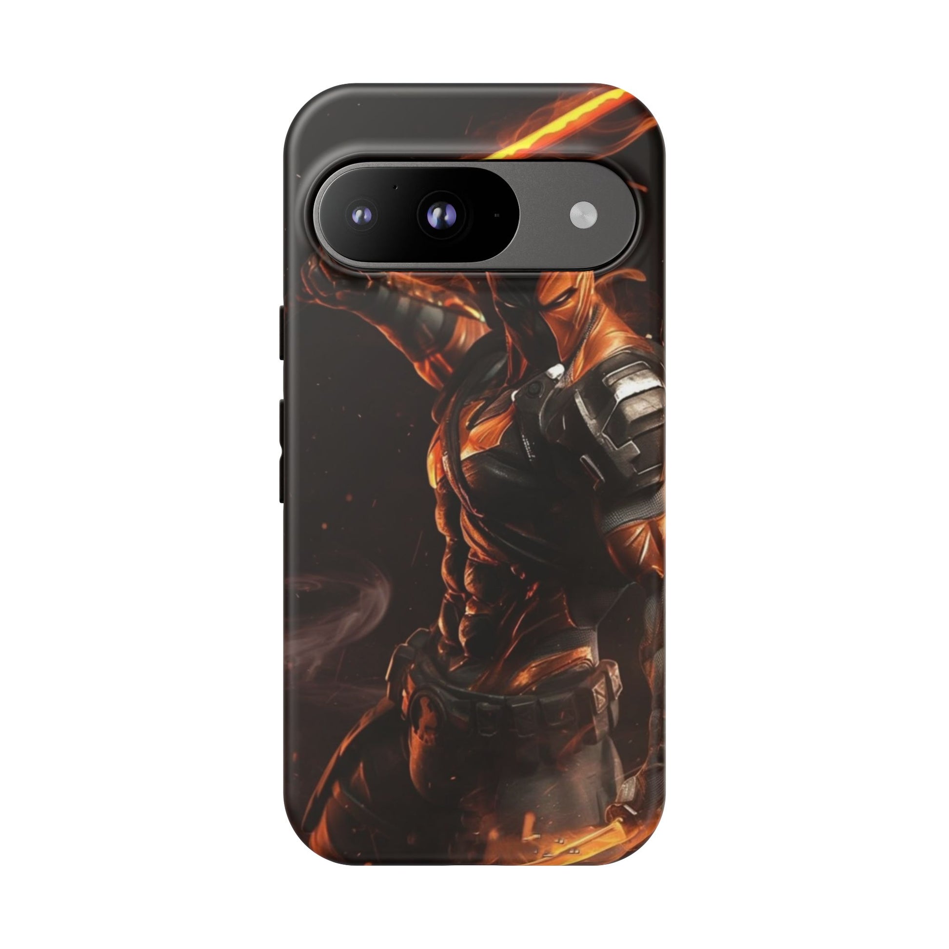 DC Comics Death Stroke Tough Cases for iPhones, Samsung, and Pixel