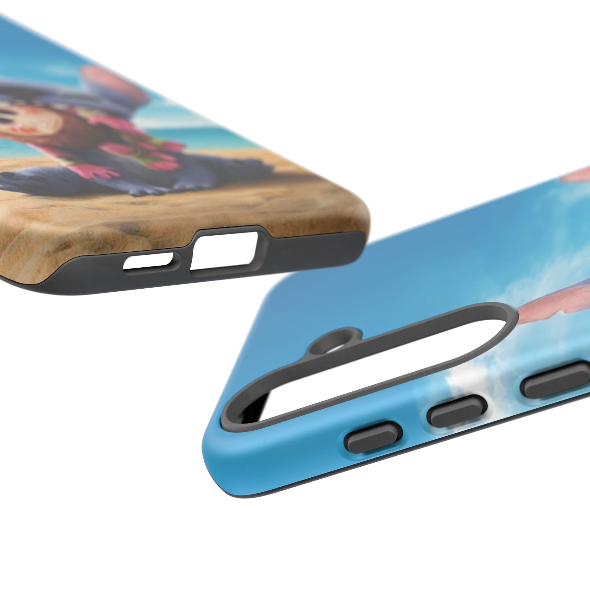 Stitch Beach Sunset Landscape Phone Case for iPhone, Samsung Galaxy, & Pixel Phones