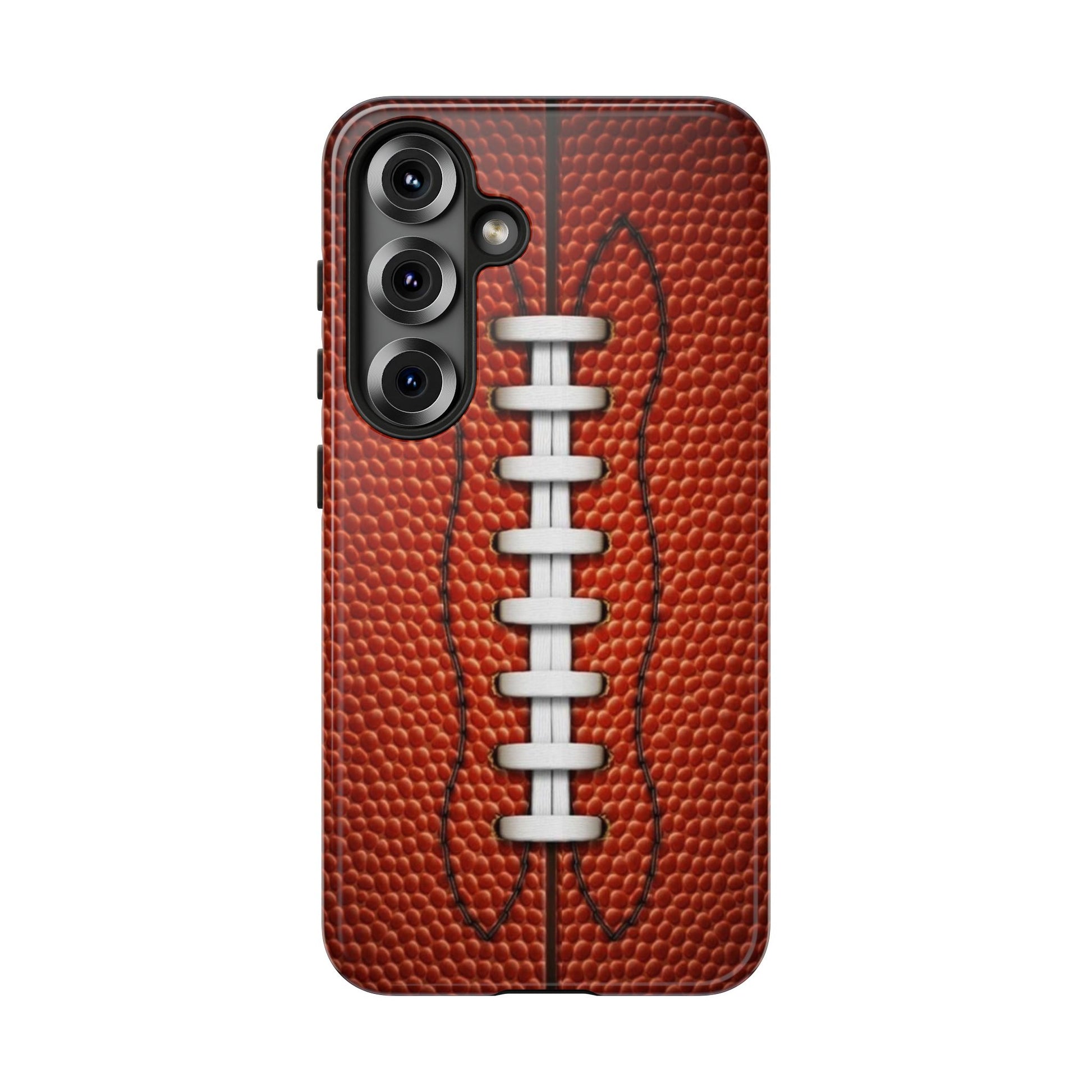 Football Pigskin Print Tough Cases for iPhones, Samsung, and Pixel