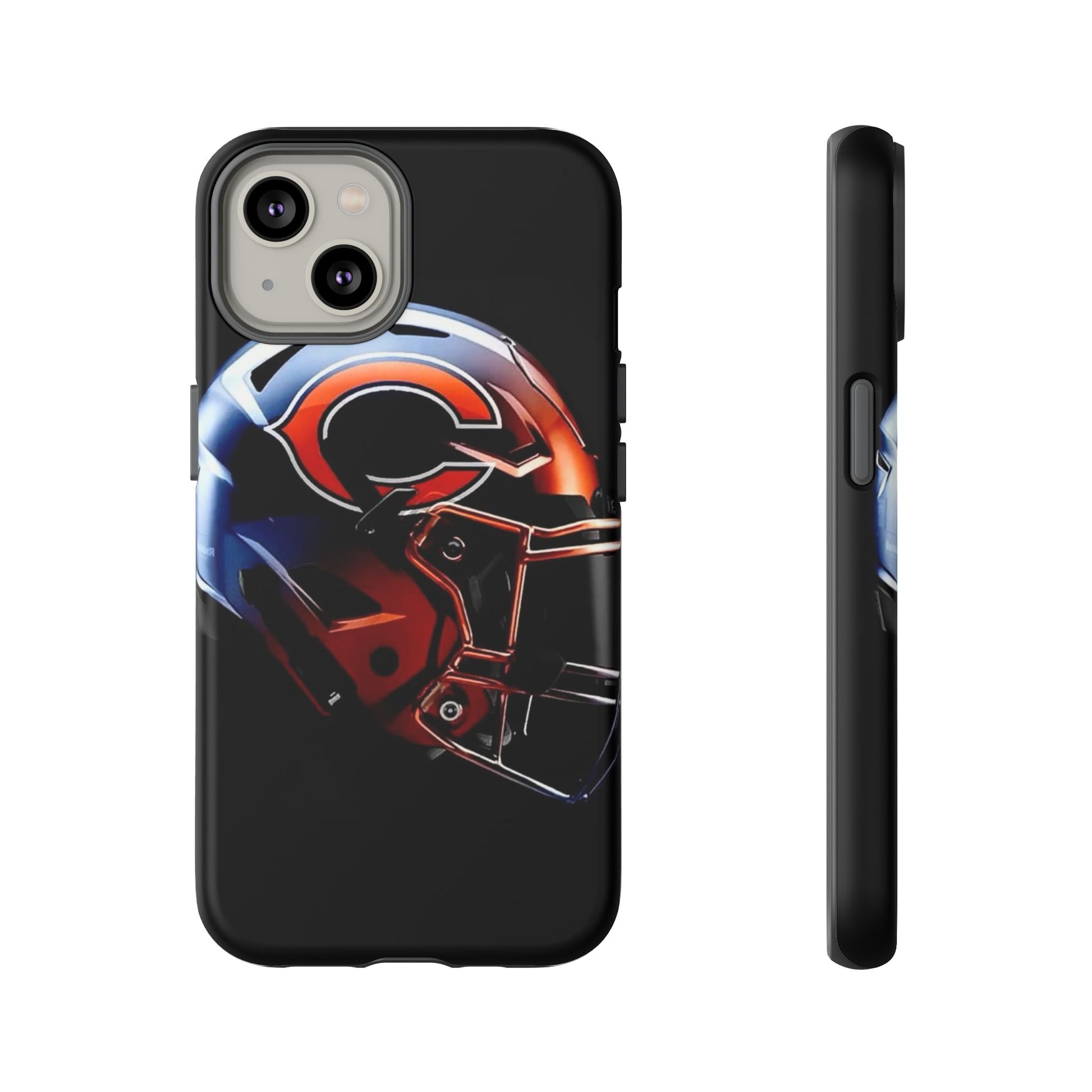 Football Helmet Chicago Bears Phone Case, Tough Cases for iPhones, Samsung, and Pixel