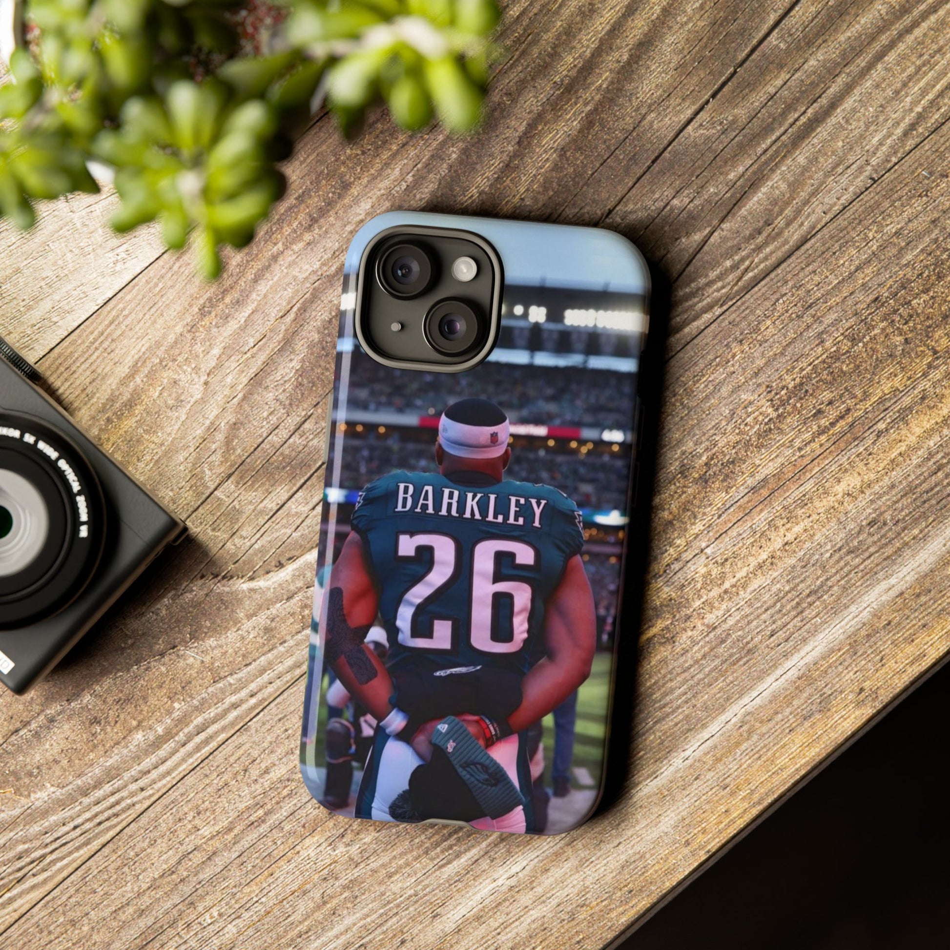 Eagles Football Saquon Barkley Tough Cases for iPhones, Samsung, and Pixel