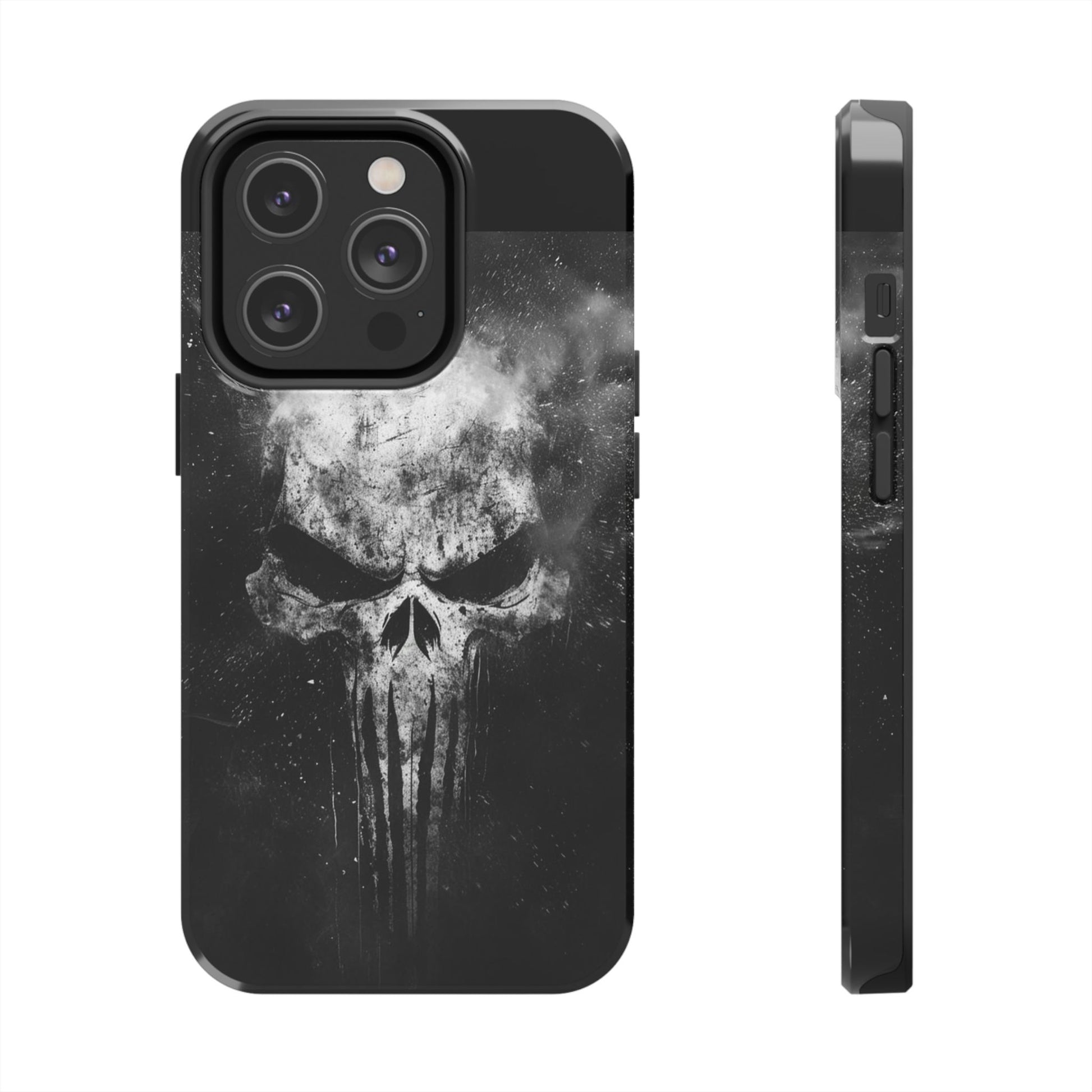 Smoking Skull Theme Phone Case for iPhone & Samsung Galaxy Phones