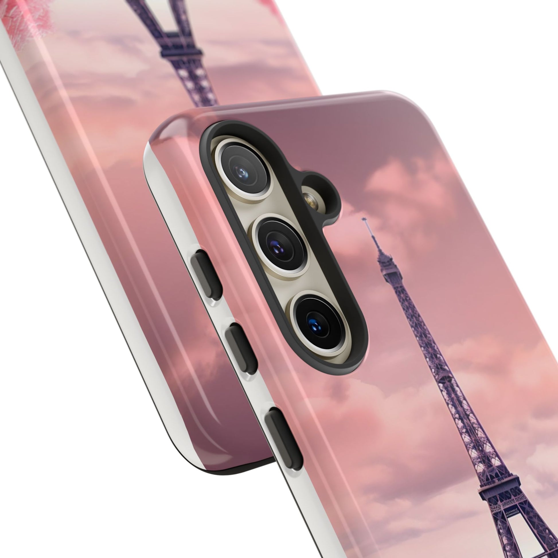 Eiffel Tower Paris Tough Cases for iPhones, Samsung, and Pixel