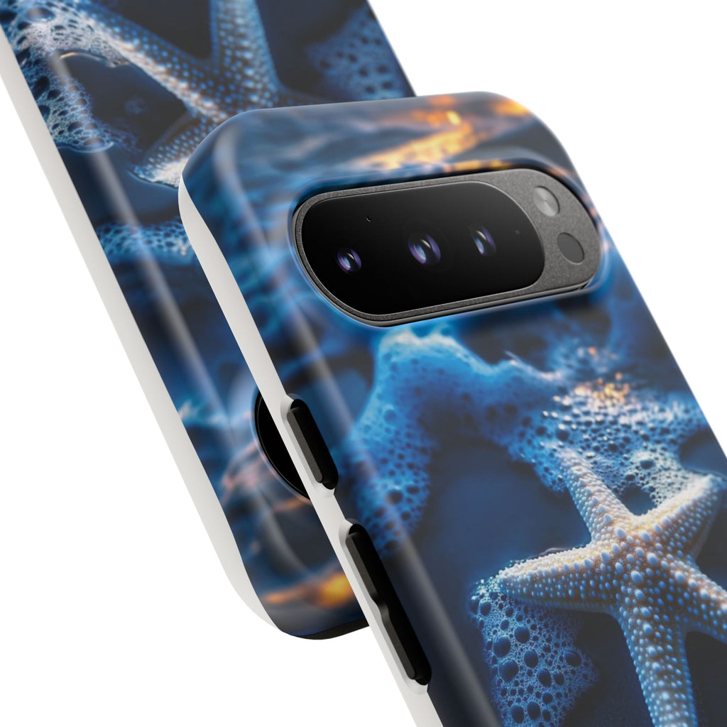Starfish Beach Tough Cases for iPhones, Samsung, and Pixel