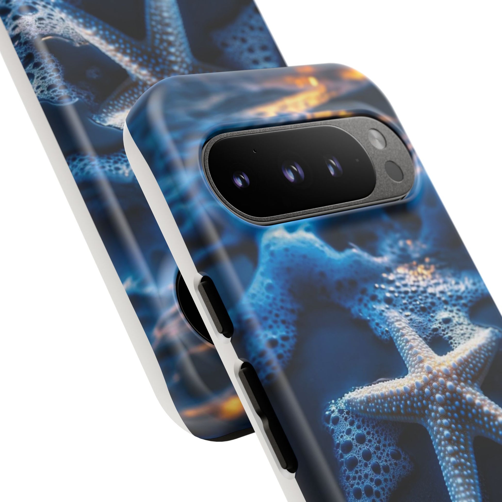 Starfish Beach Tough Cases for iPhones, Samsung, and Pixel