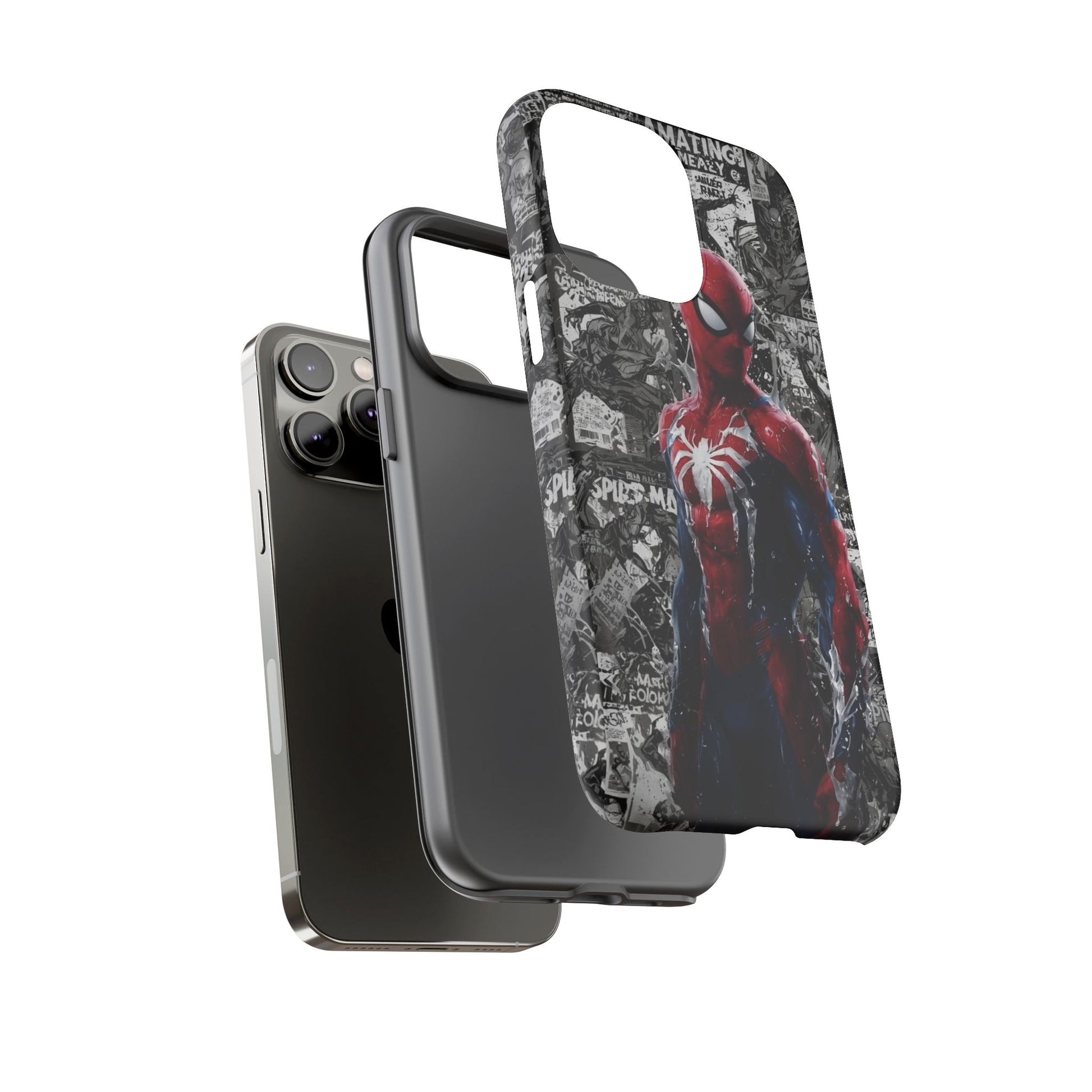 Spiderman Phone Case, Tough Cases for iPhones, Samsung, and Pixel