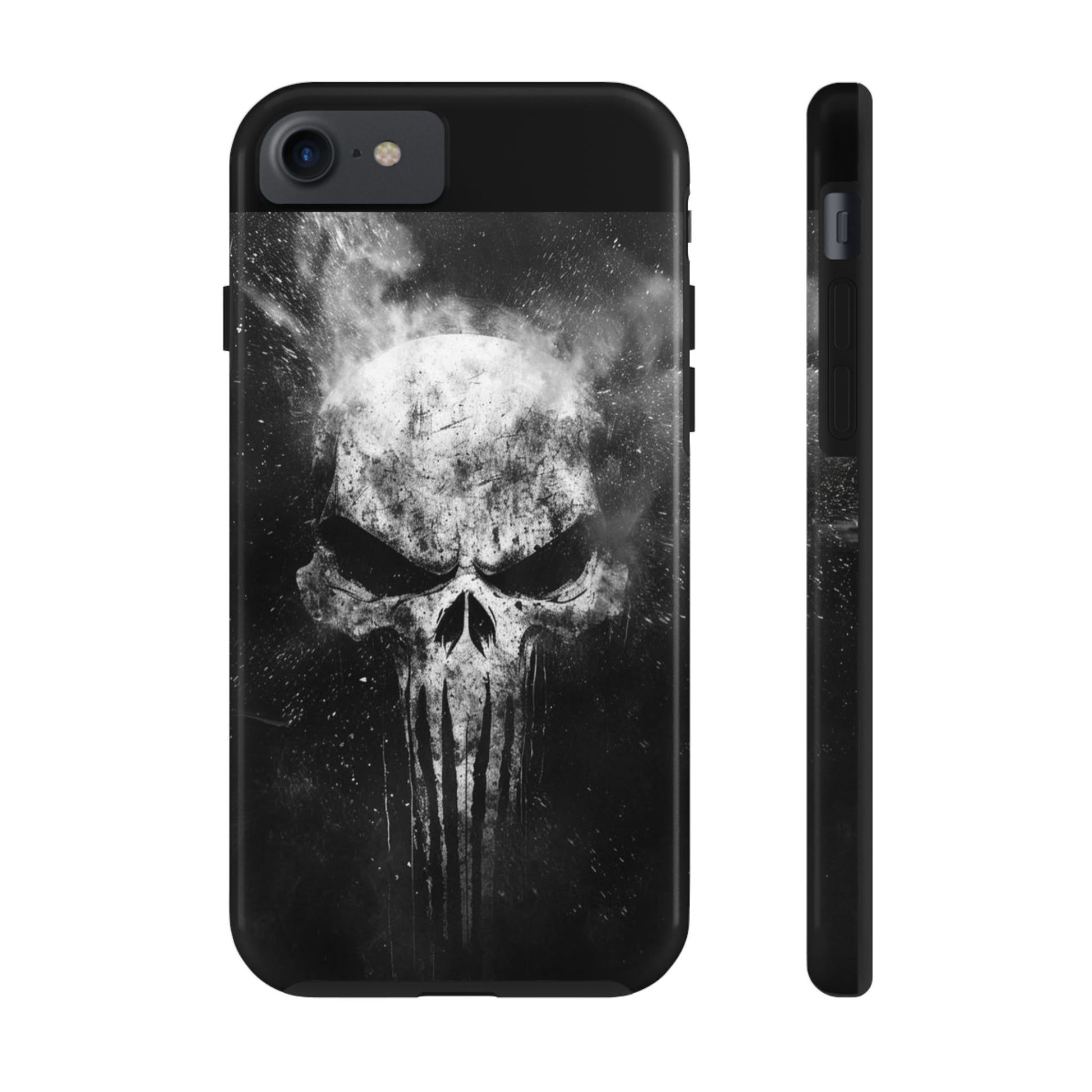 Smoking Skull Theme Phone Case for iPhone & Samsung Galaxy Phones