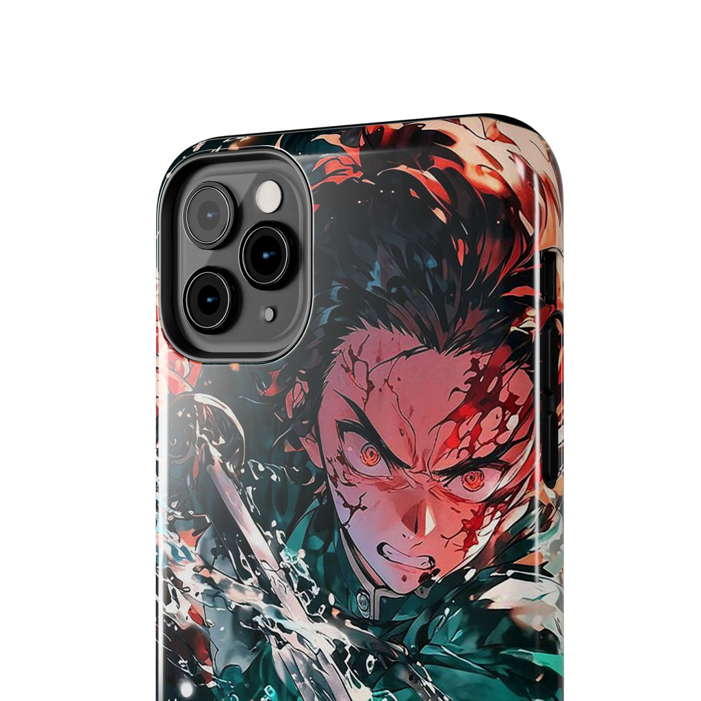 Demon Slayer Tanjiro Art Phone Case for iPhone & Samsung Galaxy Phones