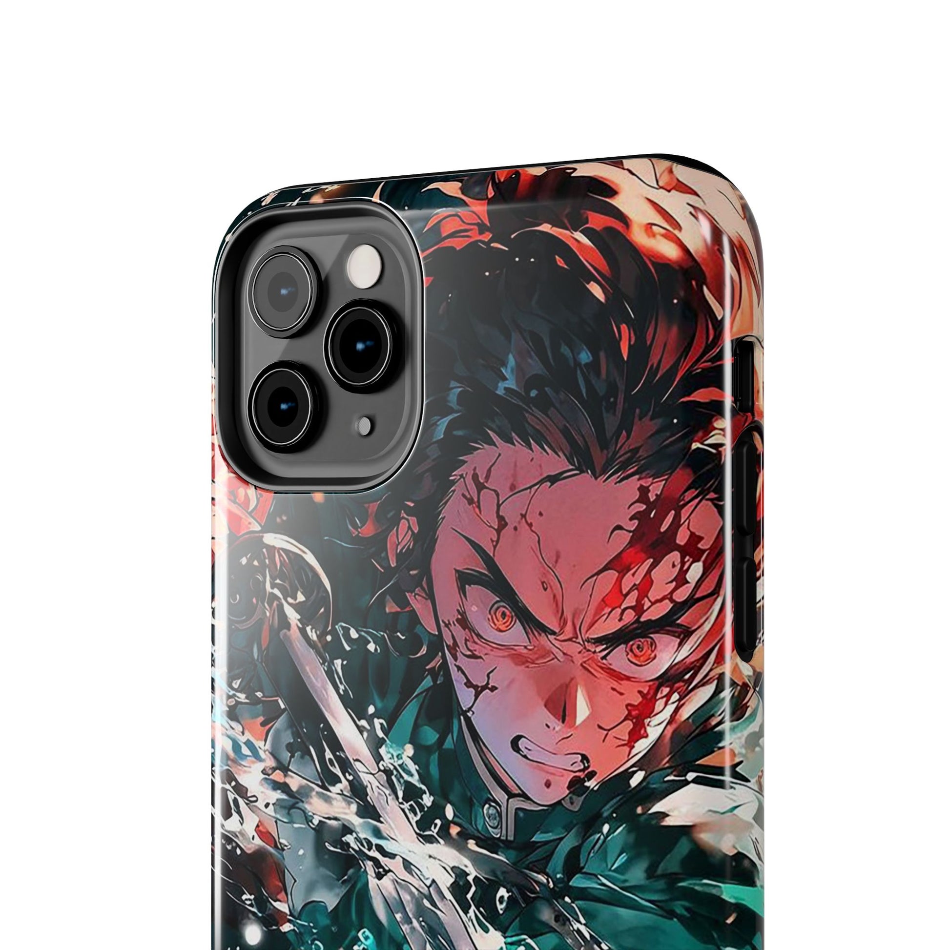 Demon Slayer Tanjiro Art Phone Case for iPhone & Samsung Galaxy Phones