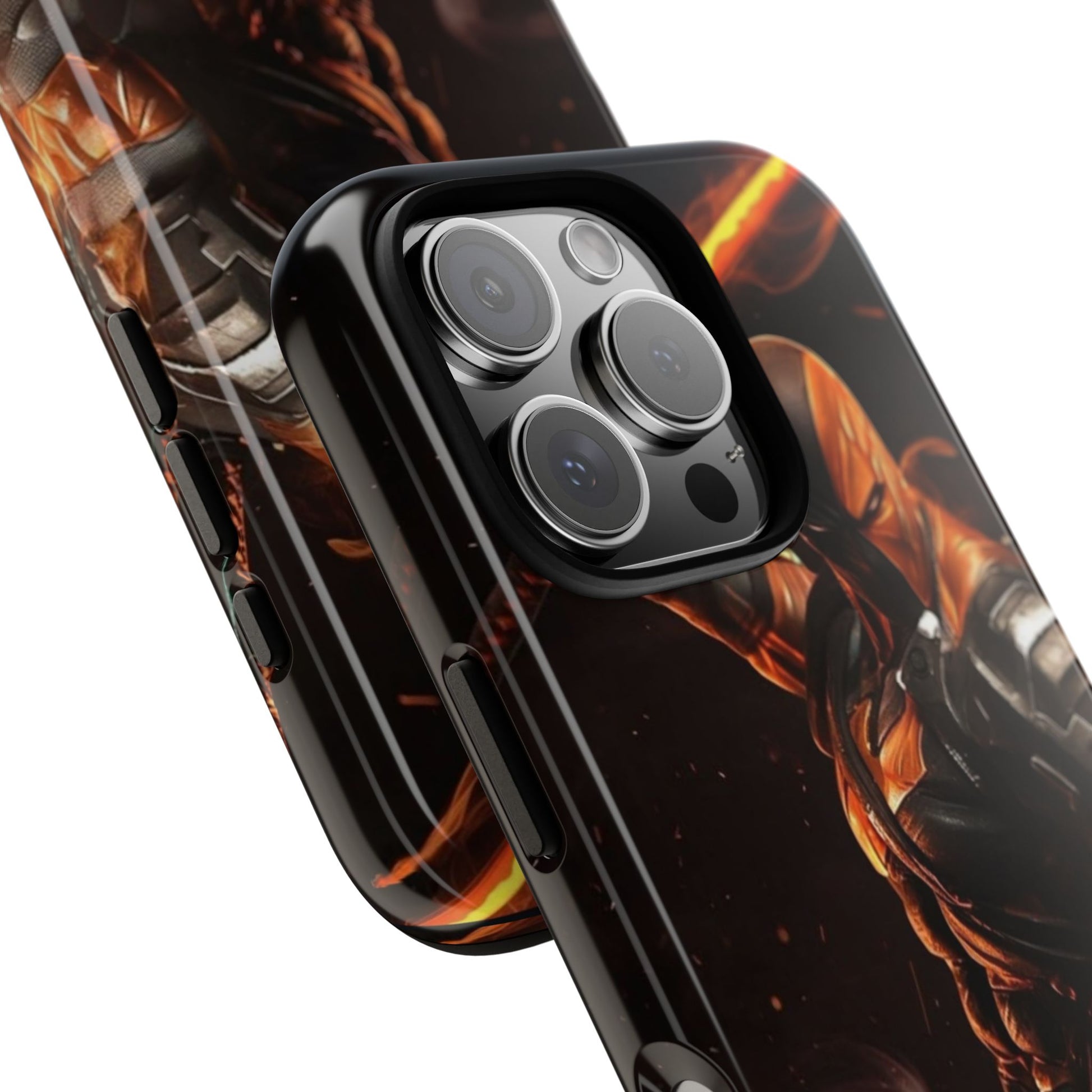 DC Comics Death Stroke Tough Cases for iPhones, Samsung, and Pixel