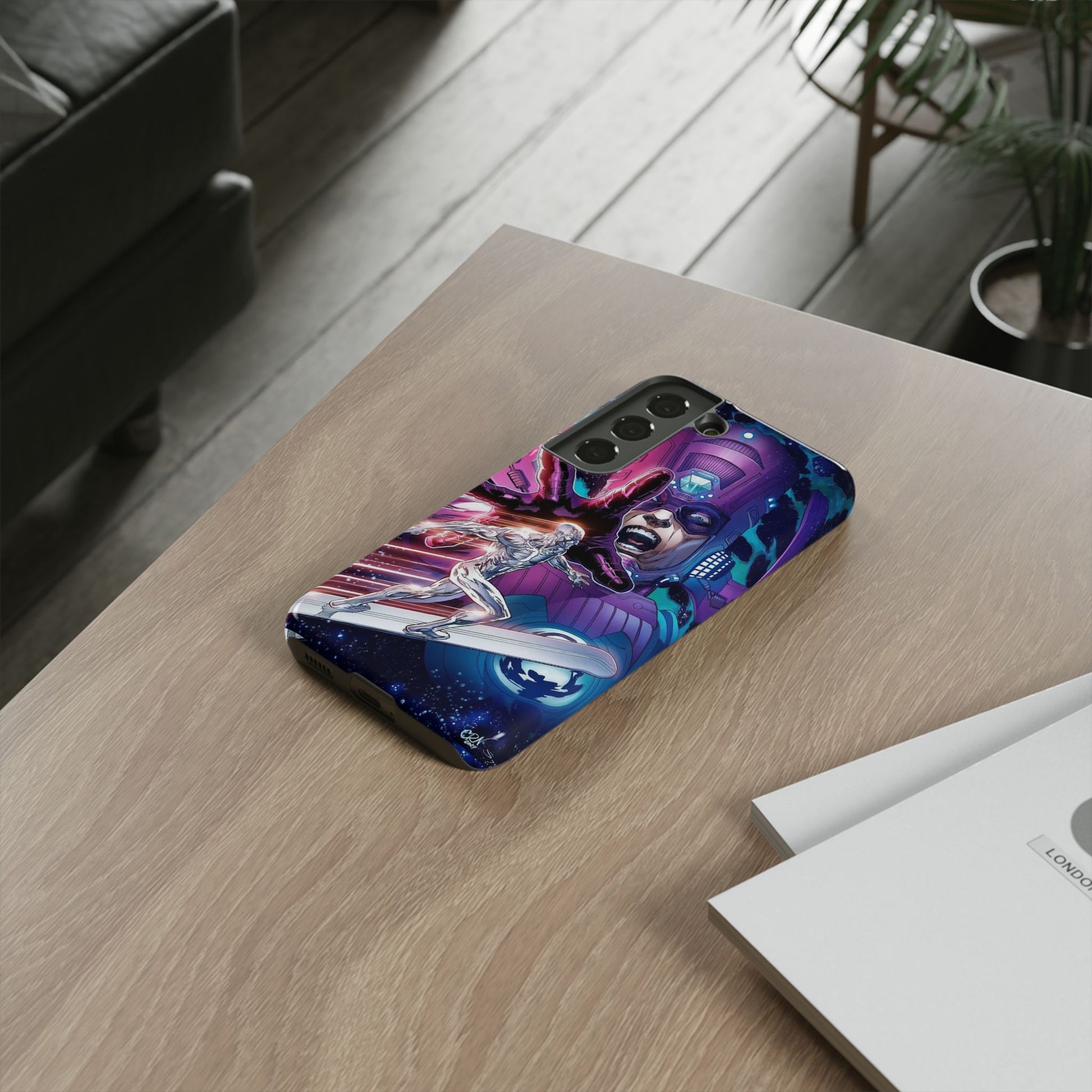 Galactus x Silver Surfer Marvel Phone Case, Tough Cases for iPhones, Samsung, and Pixel