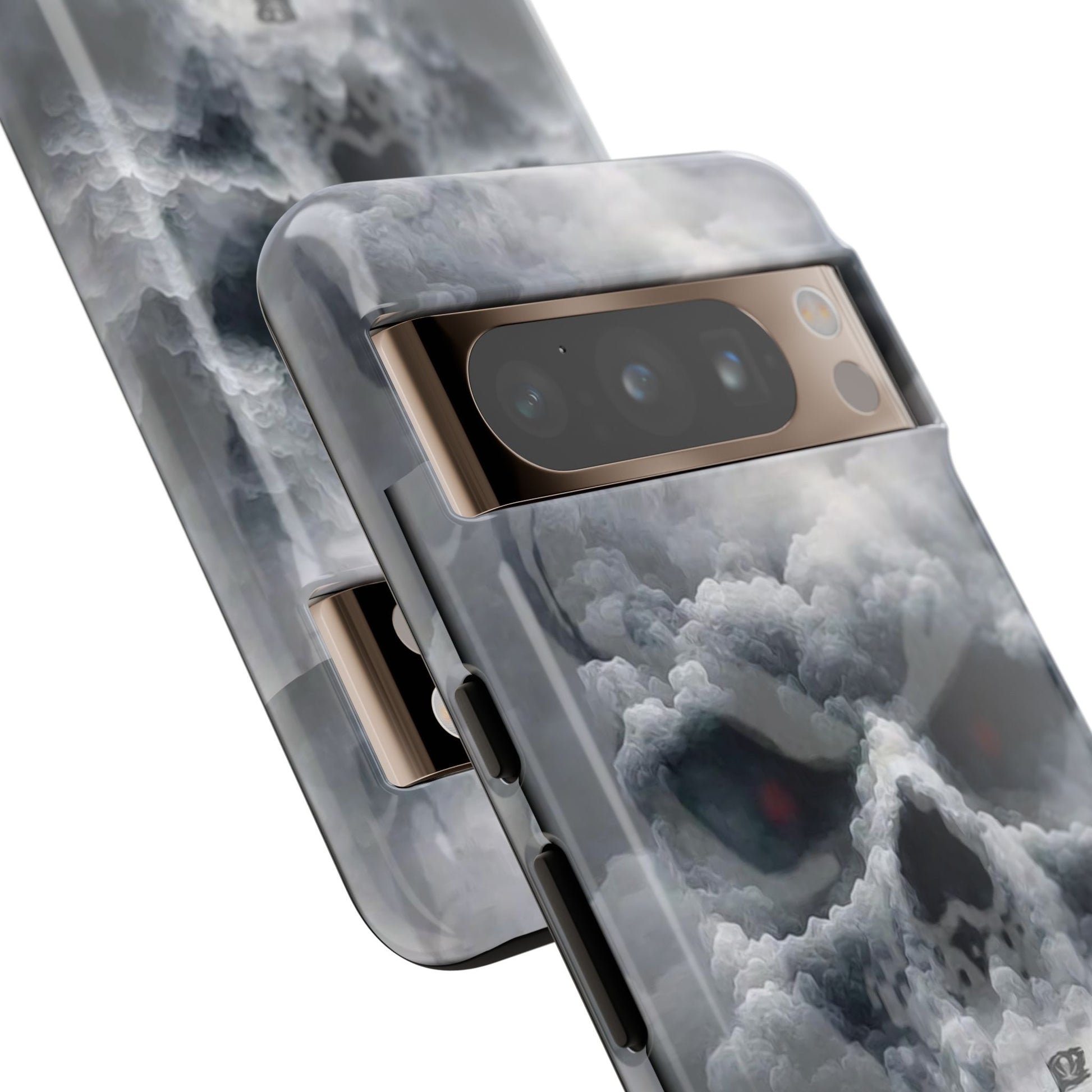 Skull Pirate Ship Football Buccaneers Tough Cases for iPhones, Samsung, and Pixel