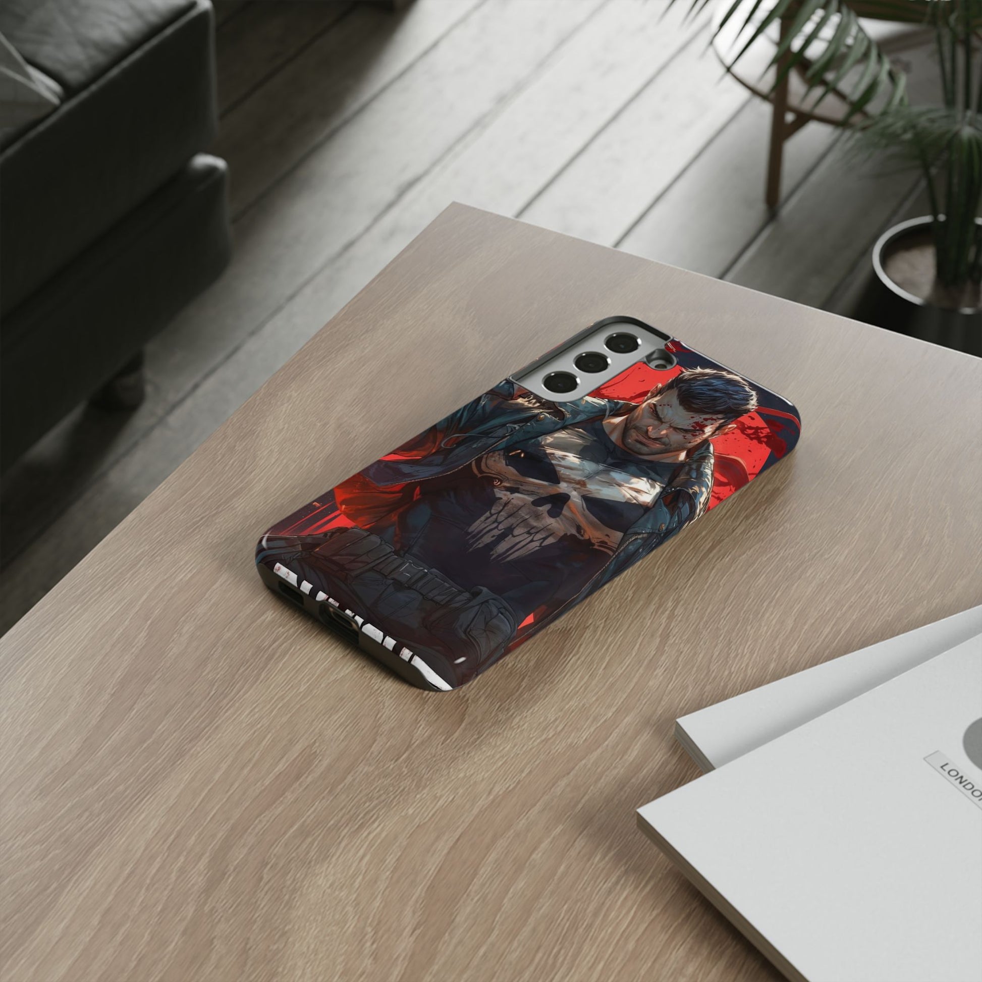 Punisher Tough Cases for iPhones, Samsung, and Pixel