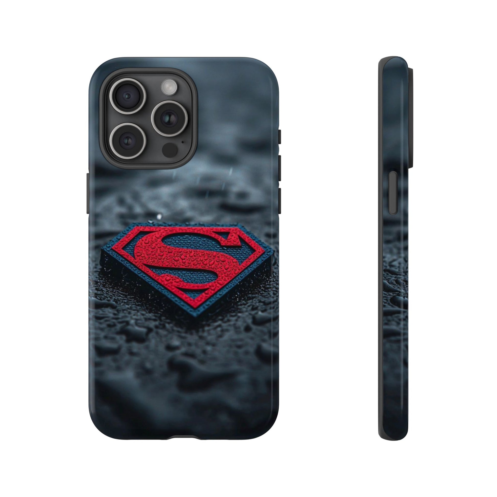 Superman Logo Tough Cases for iPhones, Samsung, and Pixel