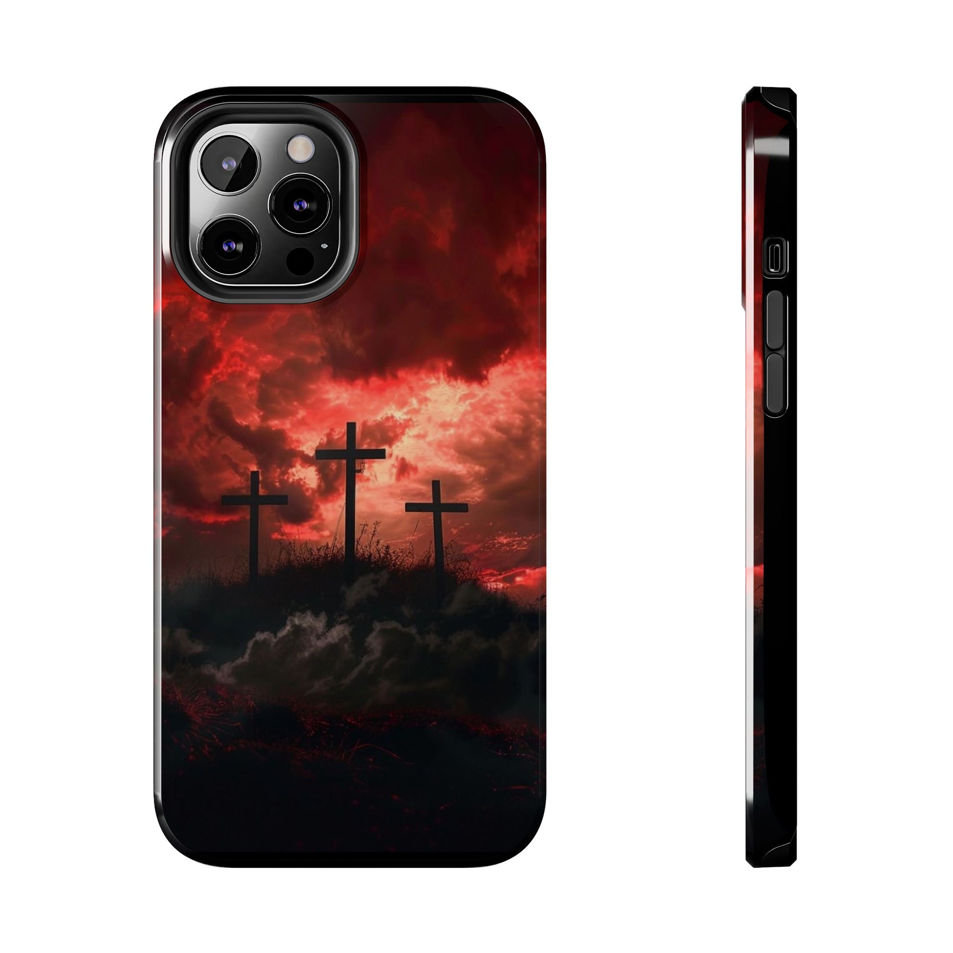 Crosses at Golgotha Christian Cases for iPhones & Samsung Phones