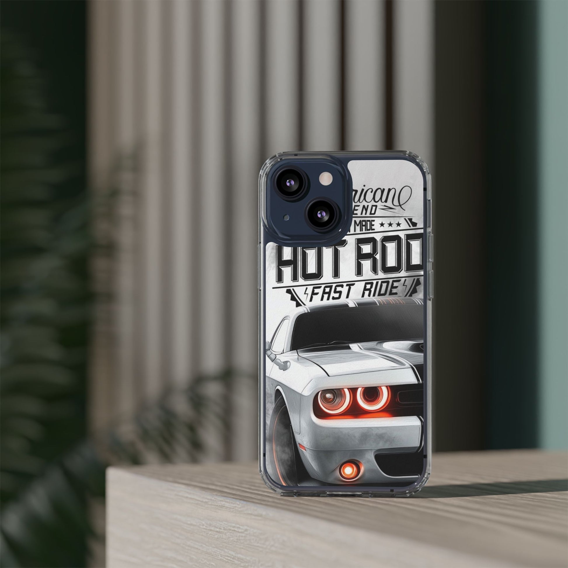 American Hot Rod Hell Cat Case for iPhone and Samsung phone