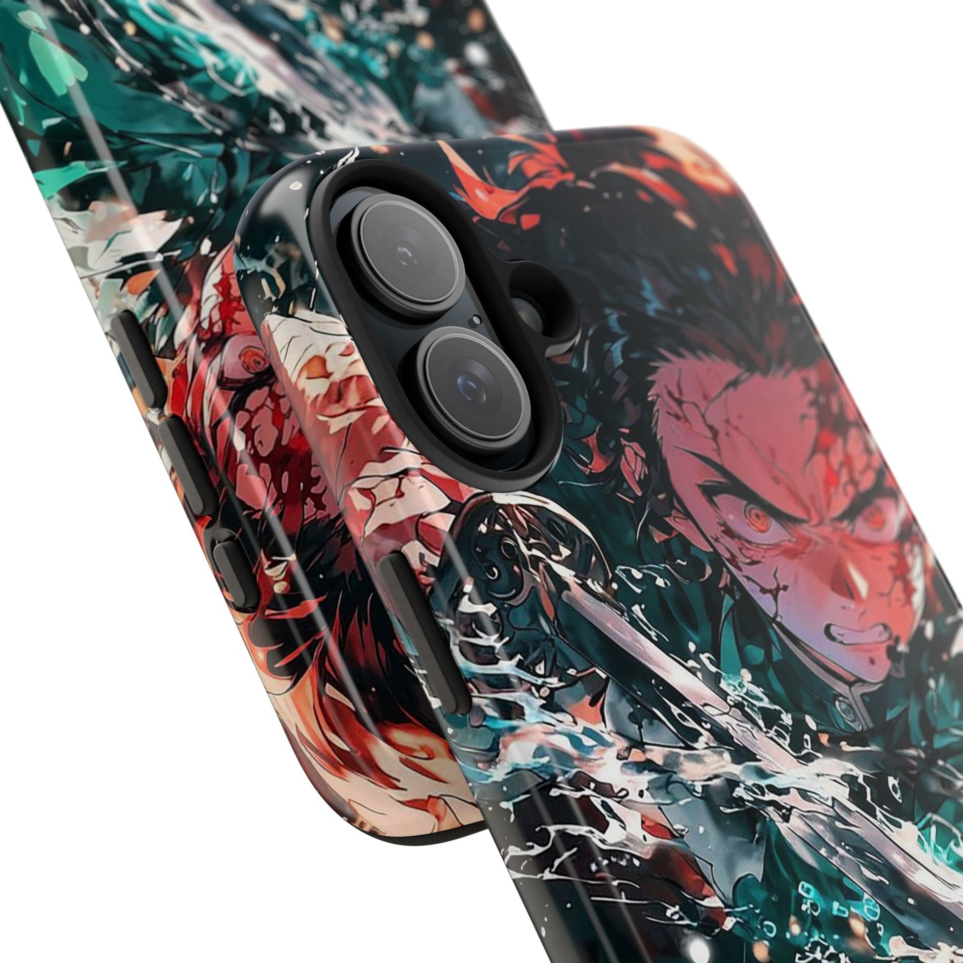 Demon Slayer Tanjiro Art Phone Case for iPhone & Samsung Galaxy Phones
