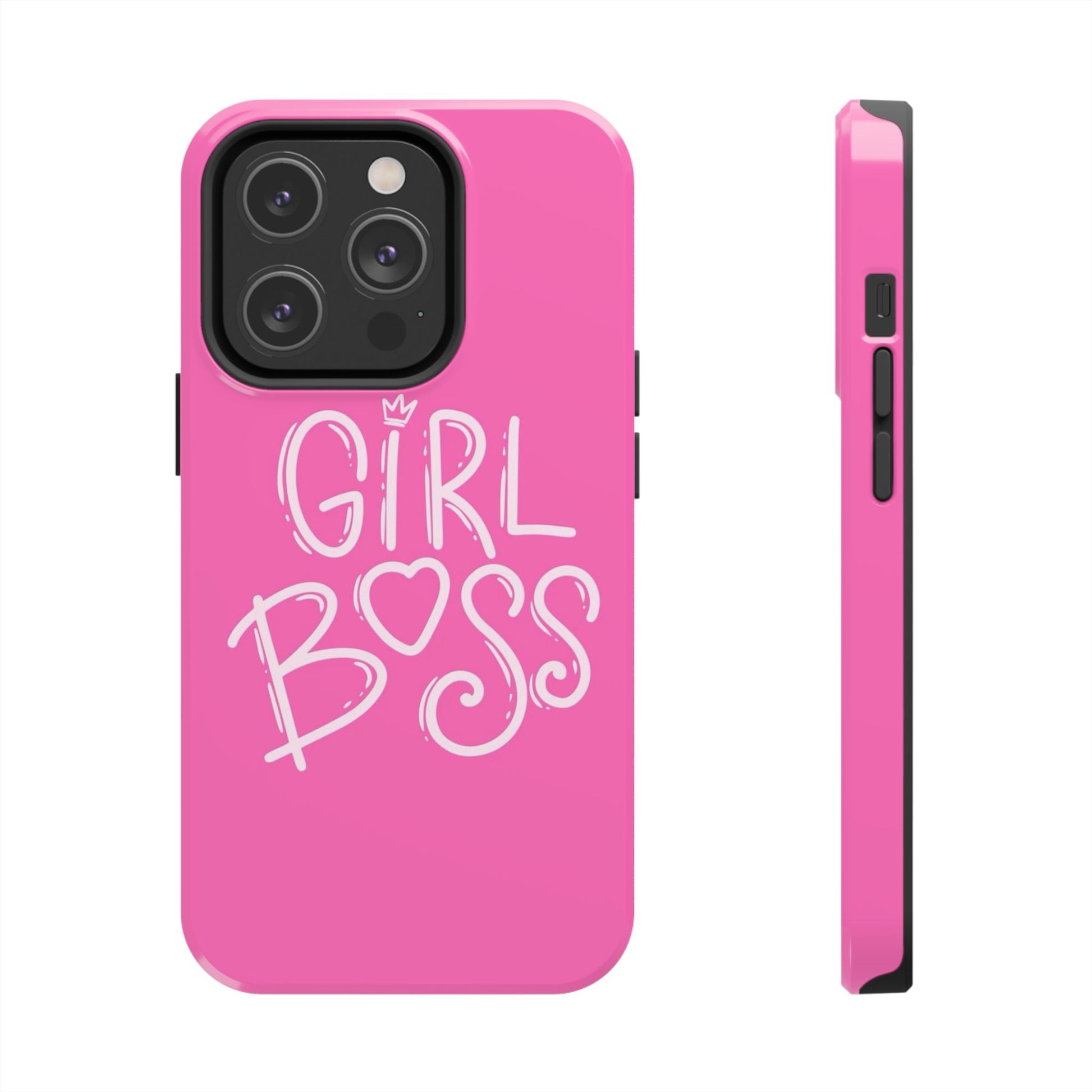 Girl Boss Girly Theme Phone Cases for iPhones & Samsung Phones