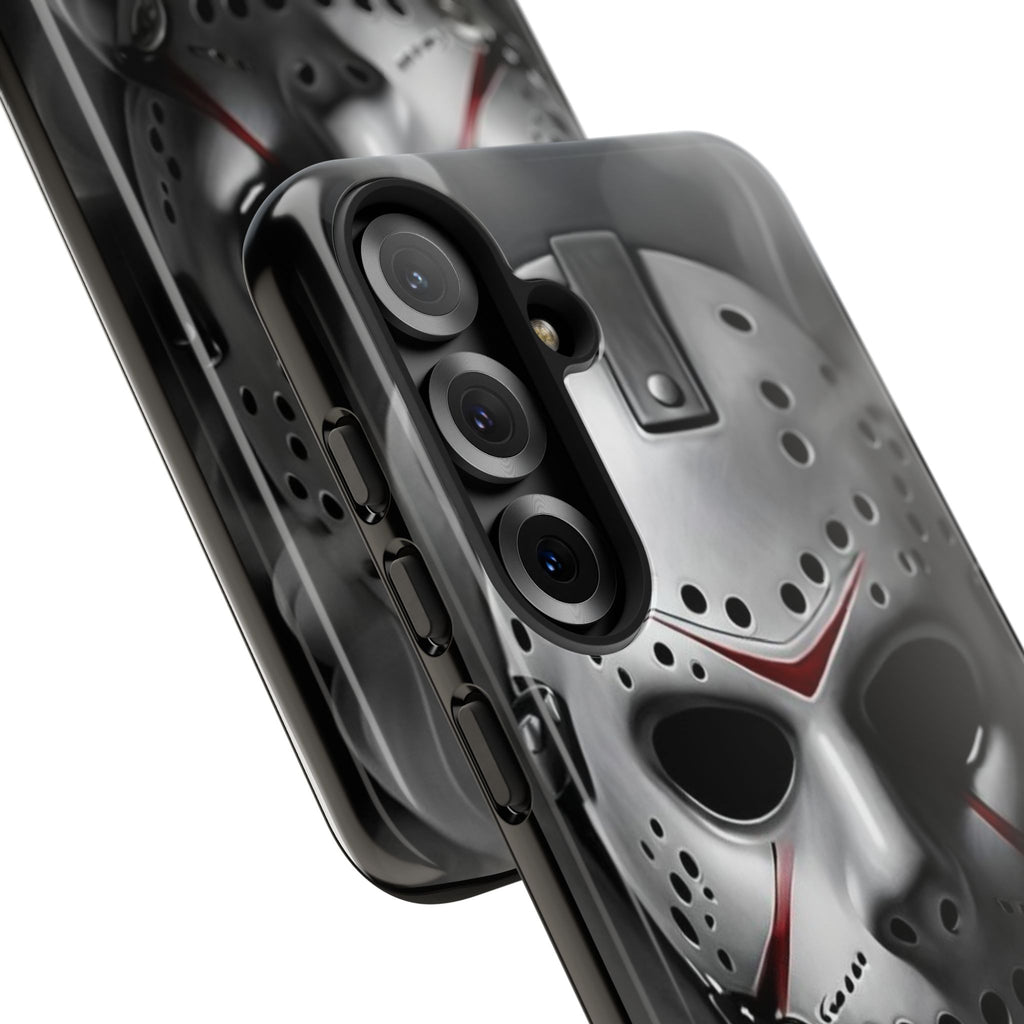 Friday the 13th Jason's Mask Tough Cases for iPhones, Samsung, and Pixel