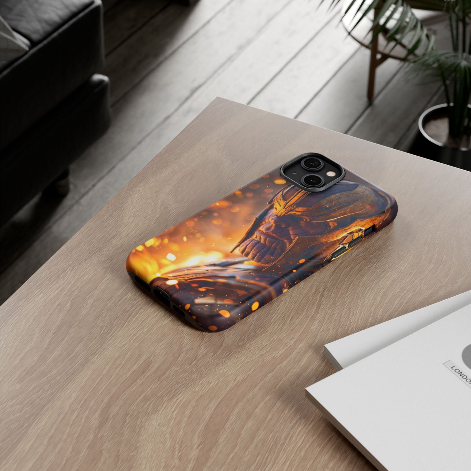 Marvel Villain Thanos Tough Cases for iPhones, Samsung, and Pixel