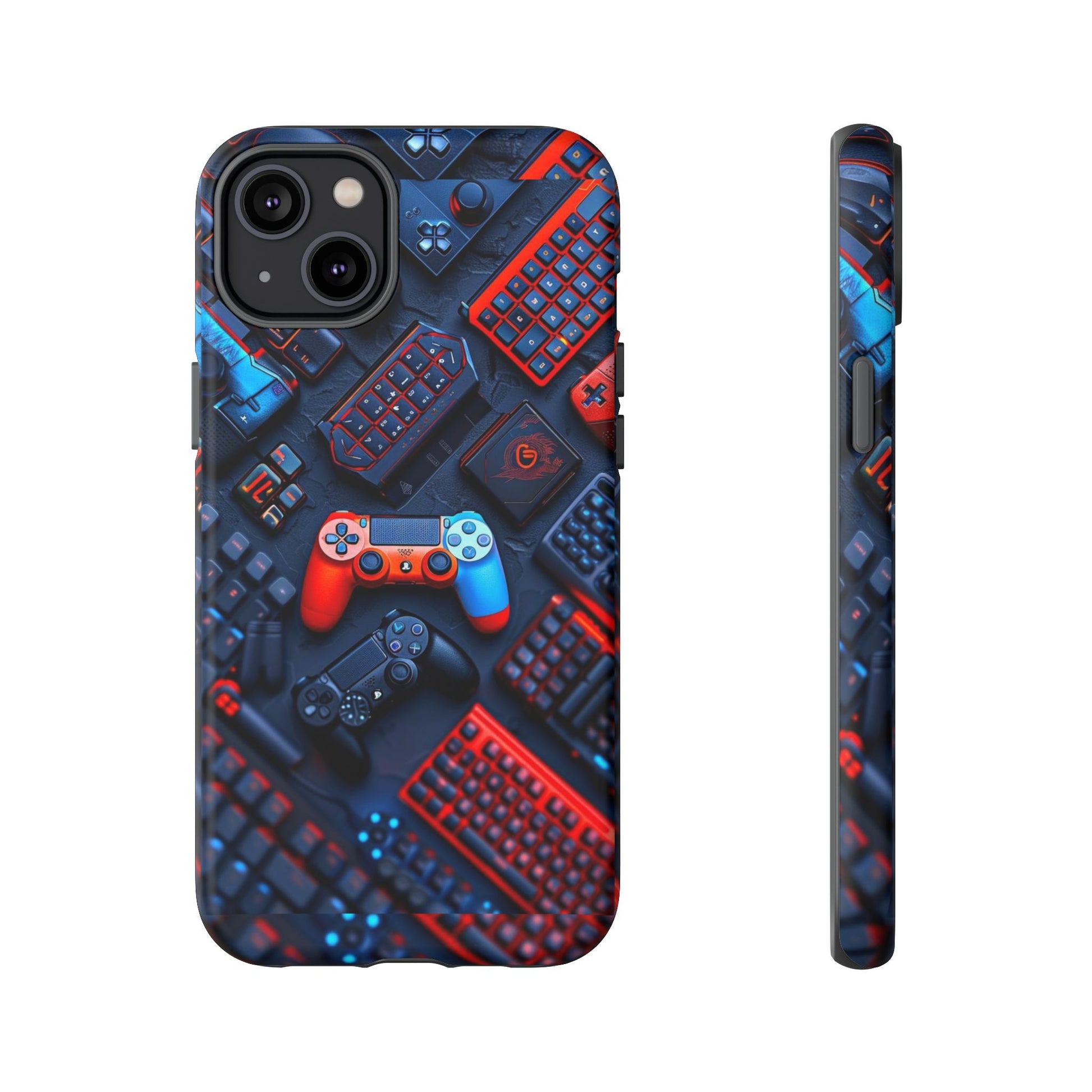 Gamer Themed Controllers Tough Cases for iPhones, Samsung, and Pixel
