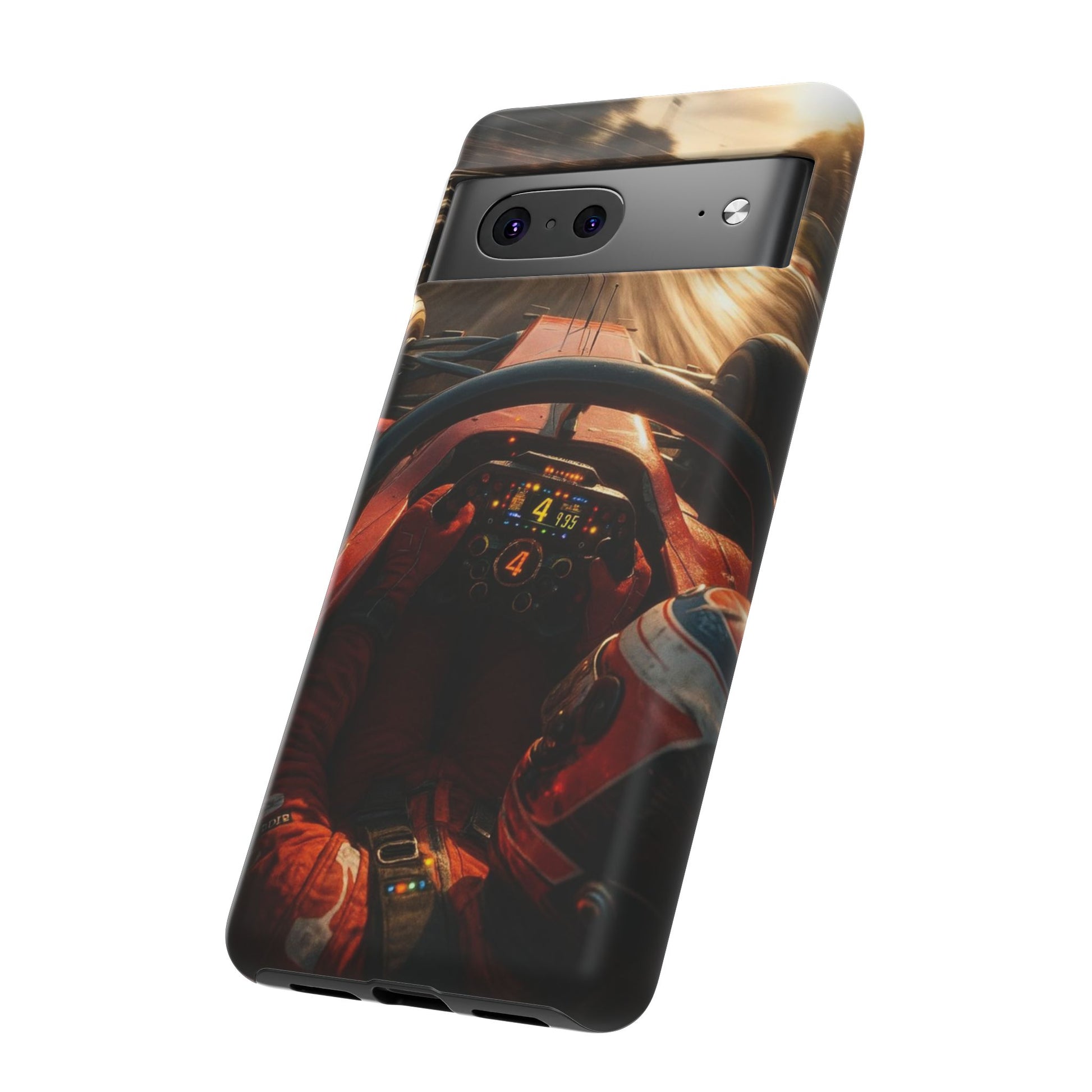 Formula 1 Cockpit Phone Case, Tough Cases for iPhones, Samsung, and Pixel